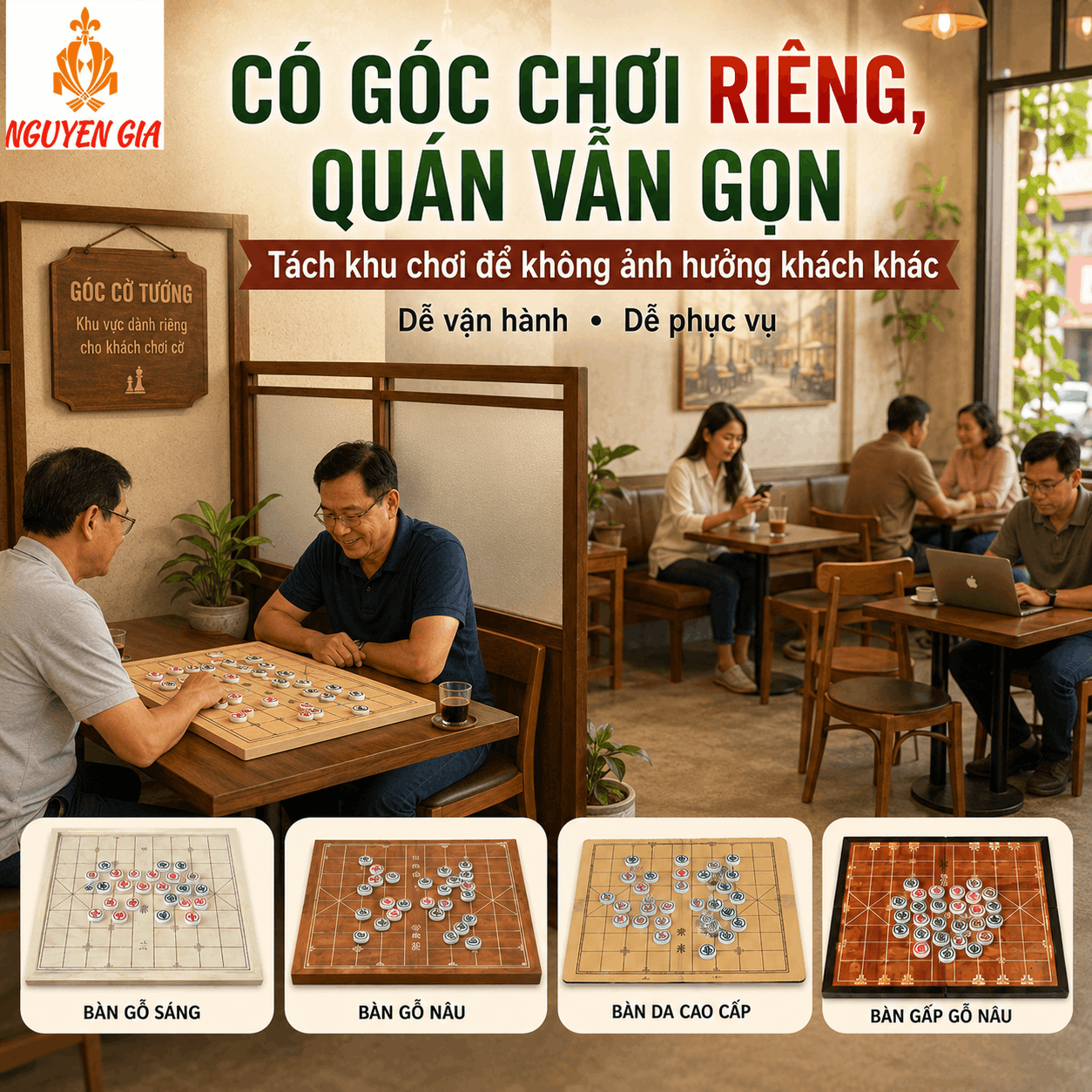 Mở Quán Cafe Cờ Tướng: Cách Thử Mô Hình Và Vận Hành Thực Tế