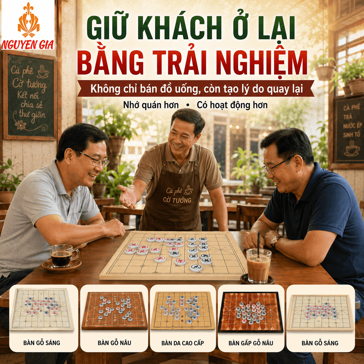 Mở Quán Cafe Cờ Tướng: Cách Thử Mô Hình Và Vận Hành Thực Tế
