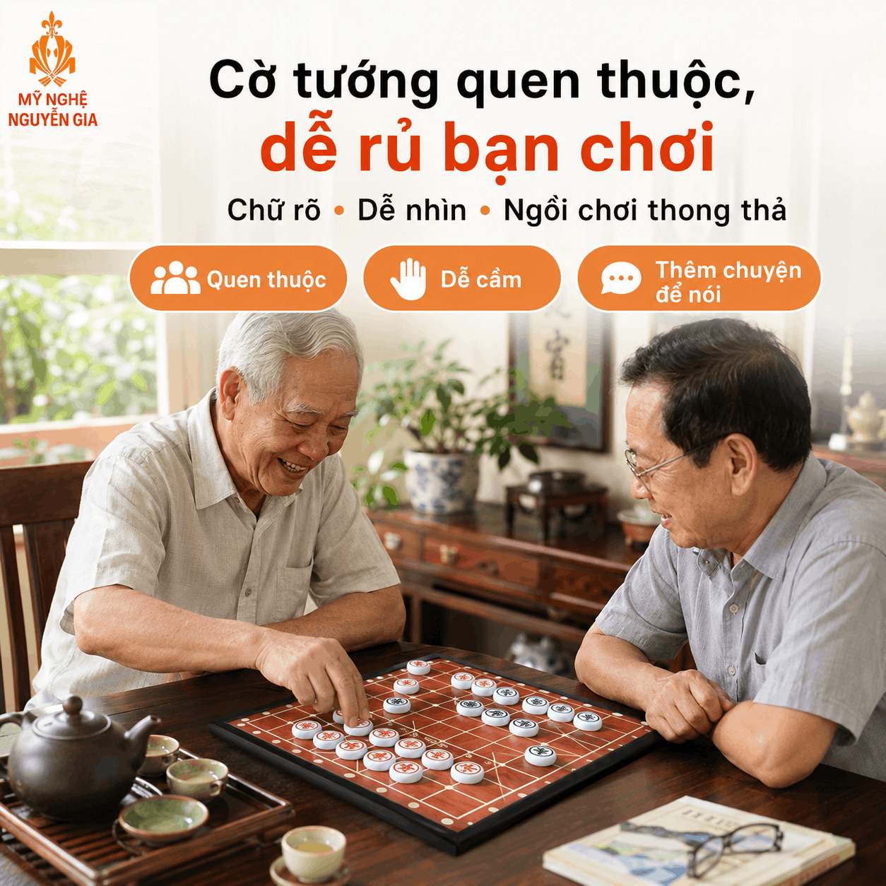 12 Trò Chơi Cho Người Cao Tuổi Dễ Tham Gia, Ít Áp Lực