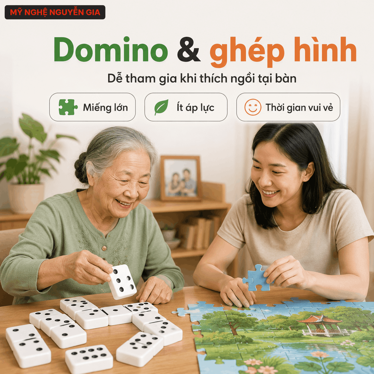 12 Trò Chơi Cho Người Cao Tuổi Dễ Tham Gia, Ít Áp Lực