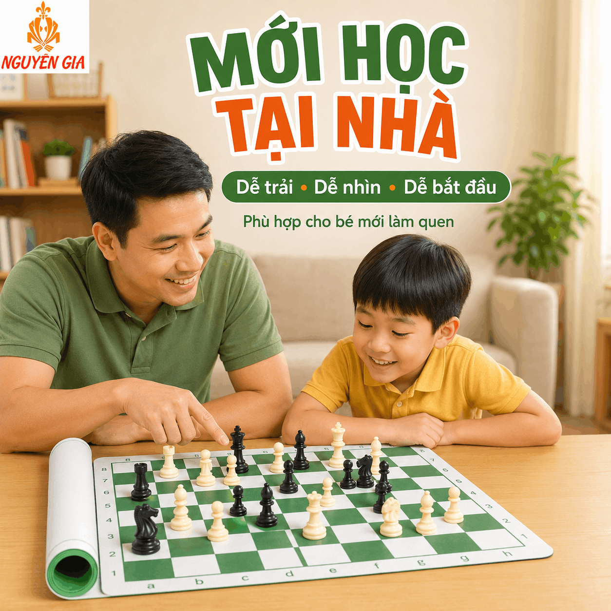 Bộ Cờ Vua Cho Bé Nên Chọn Loại Nào? Chọn Theo Cách Con Dùng