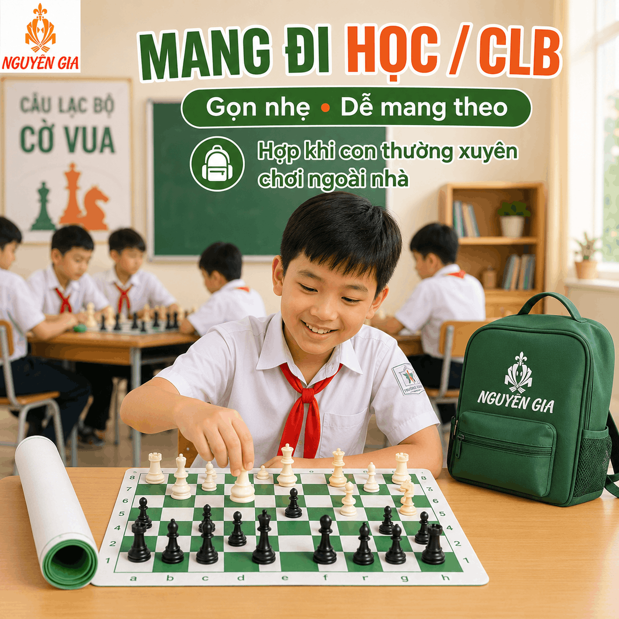 Bộ Cờ Vua Cho Bé Nên Chọn Loại Nào? Chọn Theo Cách Con Dùng