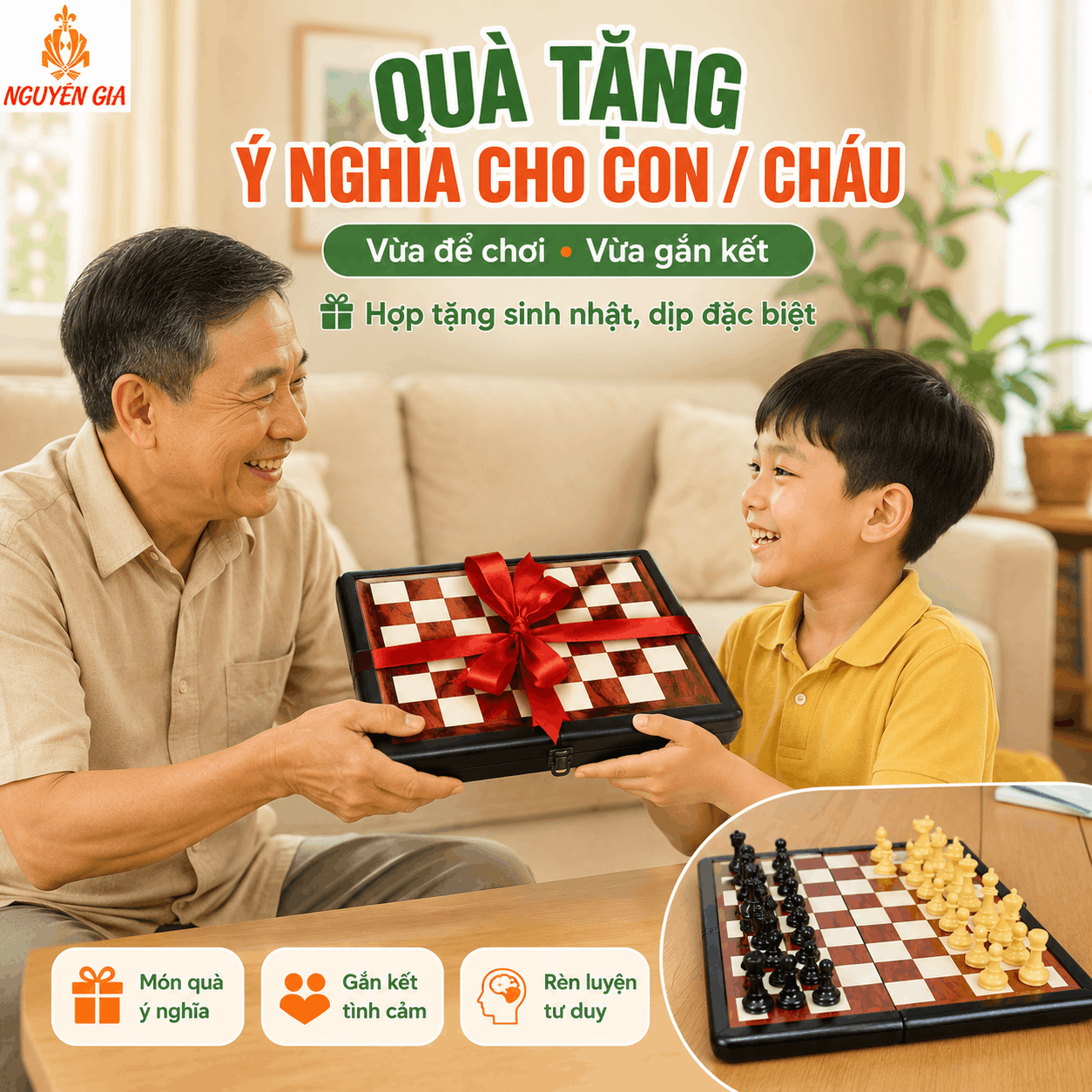 Bộ Cờ Vua Cho Bé Nên Chọn Loại Nào? Chọn Theo Cách Con Dùng