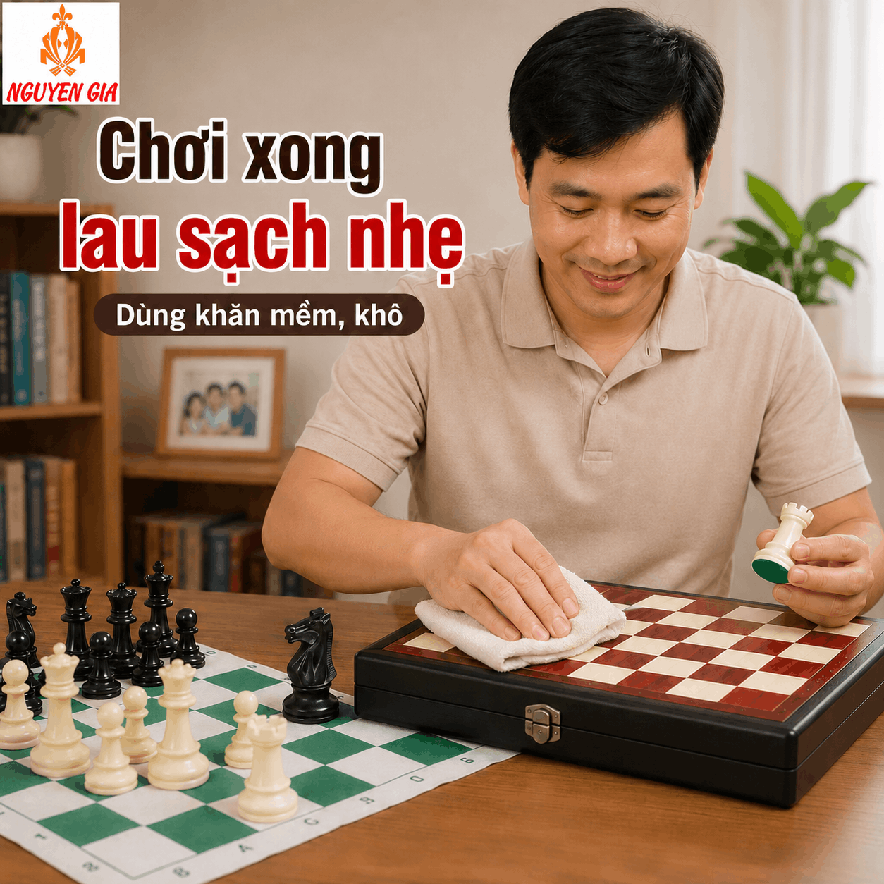 Cách Bảo Quản Bàn Cờ Vua Và Quân Cờ Sau Khi Mua Để Dùng Bền Hơn