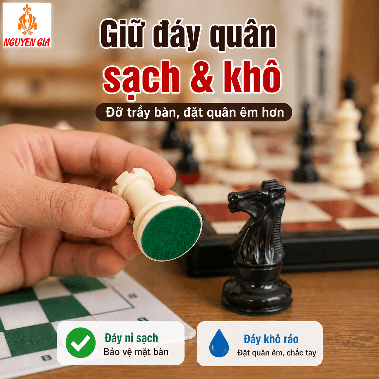 Cách Bảo Quản Bàn Cờ Vua Và Quân Cờ Sau Khi Mua Để Dùng Bền Hơn