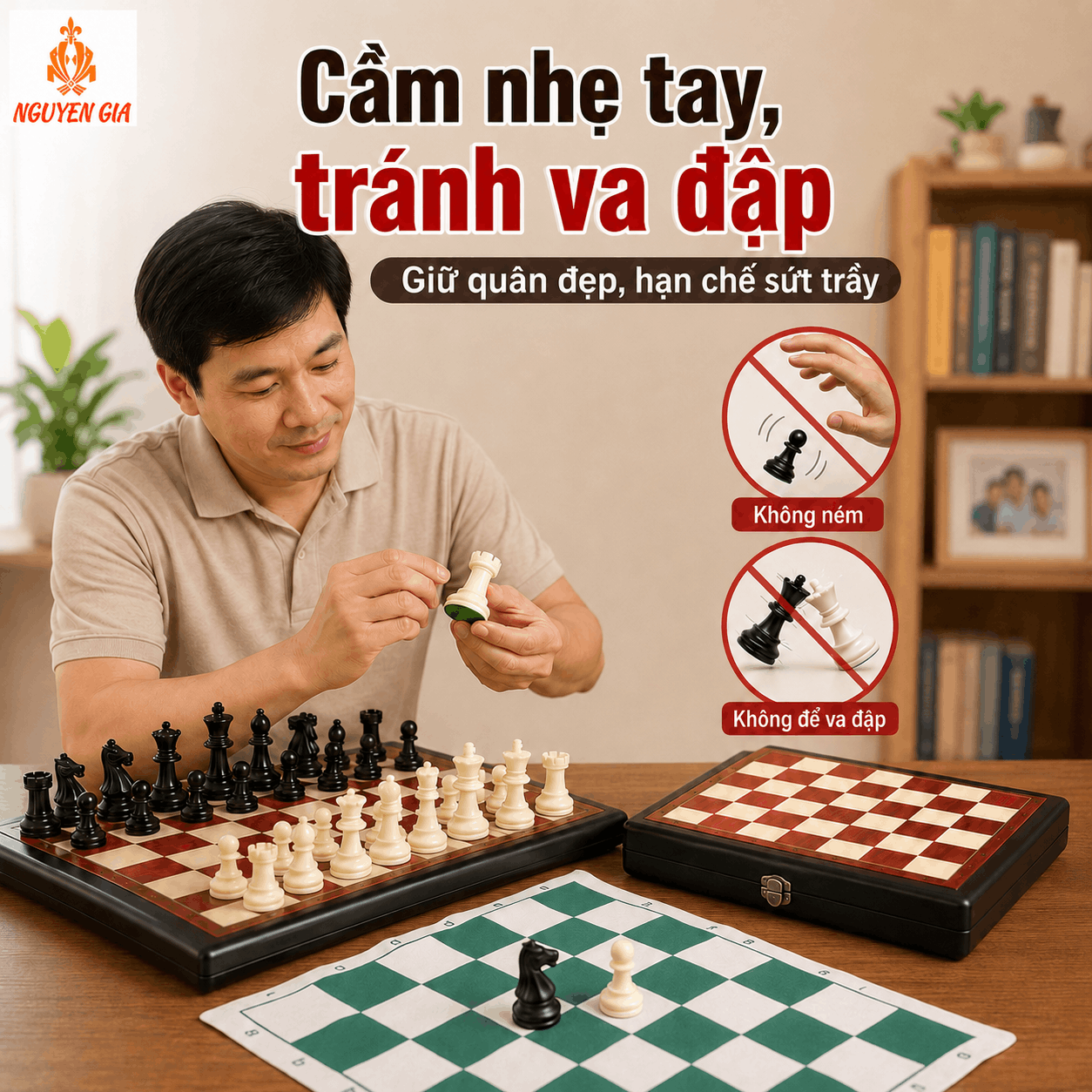 Cách Bảo Quản Bàn Cờ Vua Và Quân Cờ Sau Khi Mua Để Dùng Bền Hơn