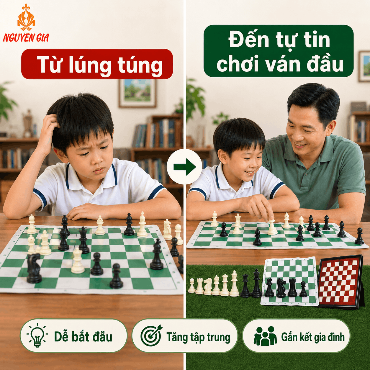 C&aacute;ch Chơi Cờ Vua Cho Người Mới: C&aacute;ch Đi Qu&acirc;n V&agrave; Luật Cơ Bản