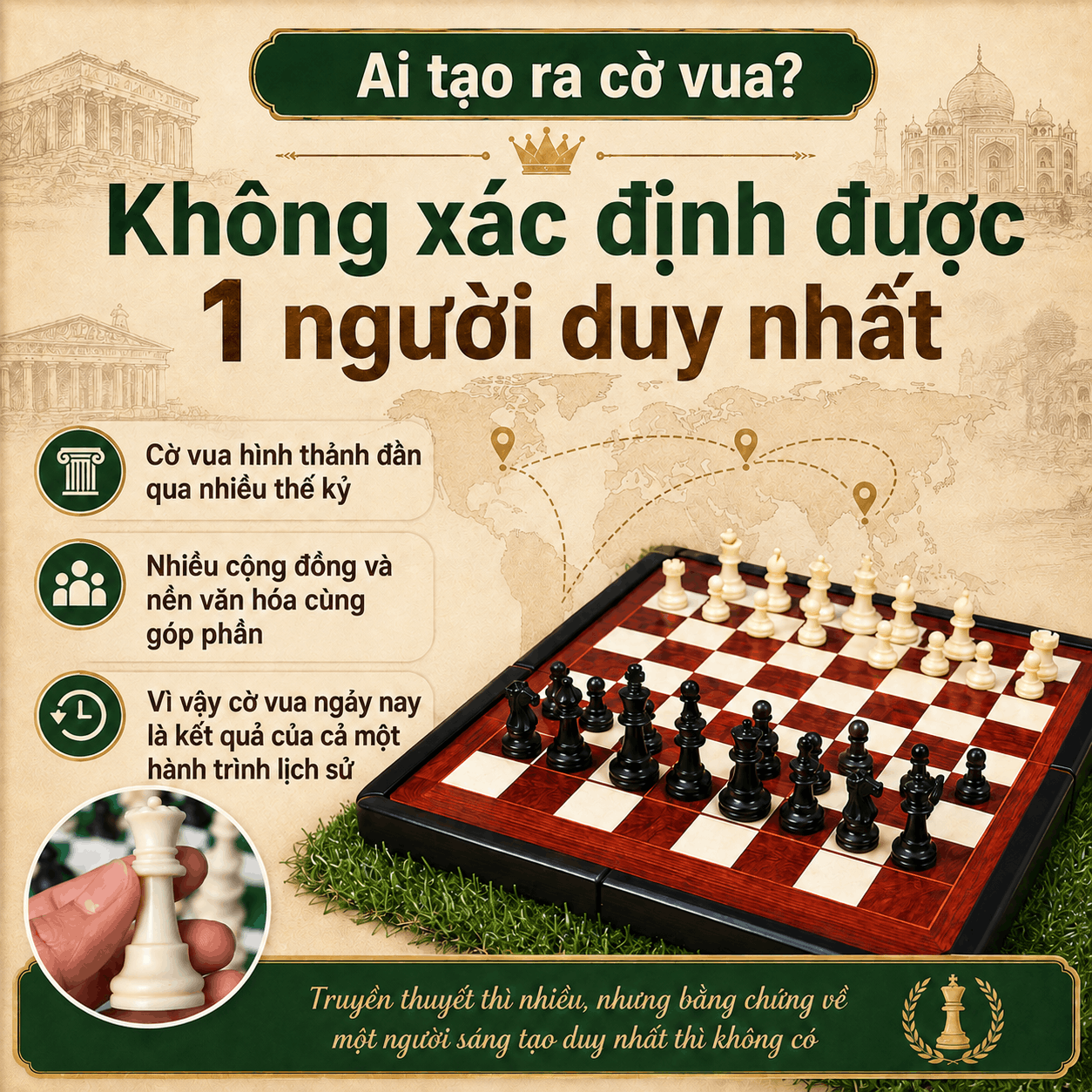Cờ Vua Bắt Nguồn Từ Đ&acirc;u? Ra Đời Ở Nước N&agrave;o, Ai Tạo Ra?