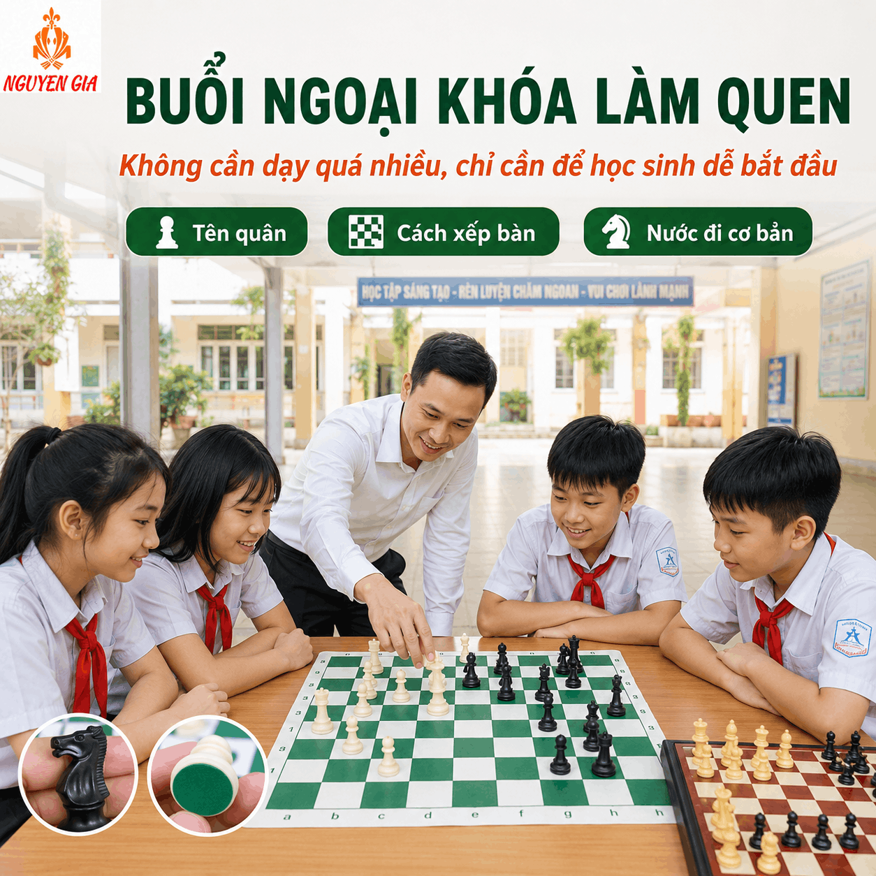 Cờ Vua Học Đường L&agrave; G&igrave;? C&aacute;ch Tổ Chức Cho Trường, Lớp, CLB