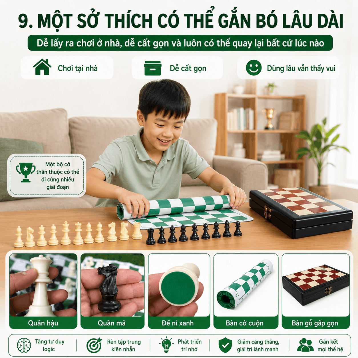 Chơi Cờ Vua Có Tác Dụng Gì? 9 Lợi Ích Thực Tế