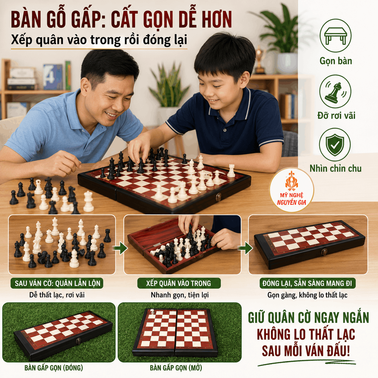 Mang Bộ Cờ Vua Đi Học, Đi Câu Lạc Bộ: Cách Cất Và Chuẩn Bị Để Không Mất Quân