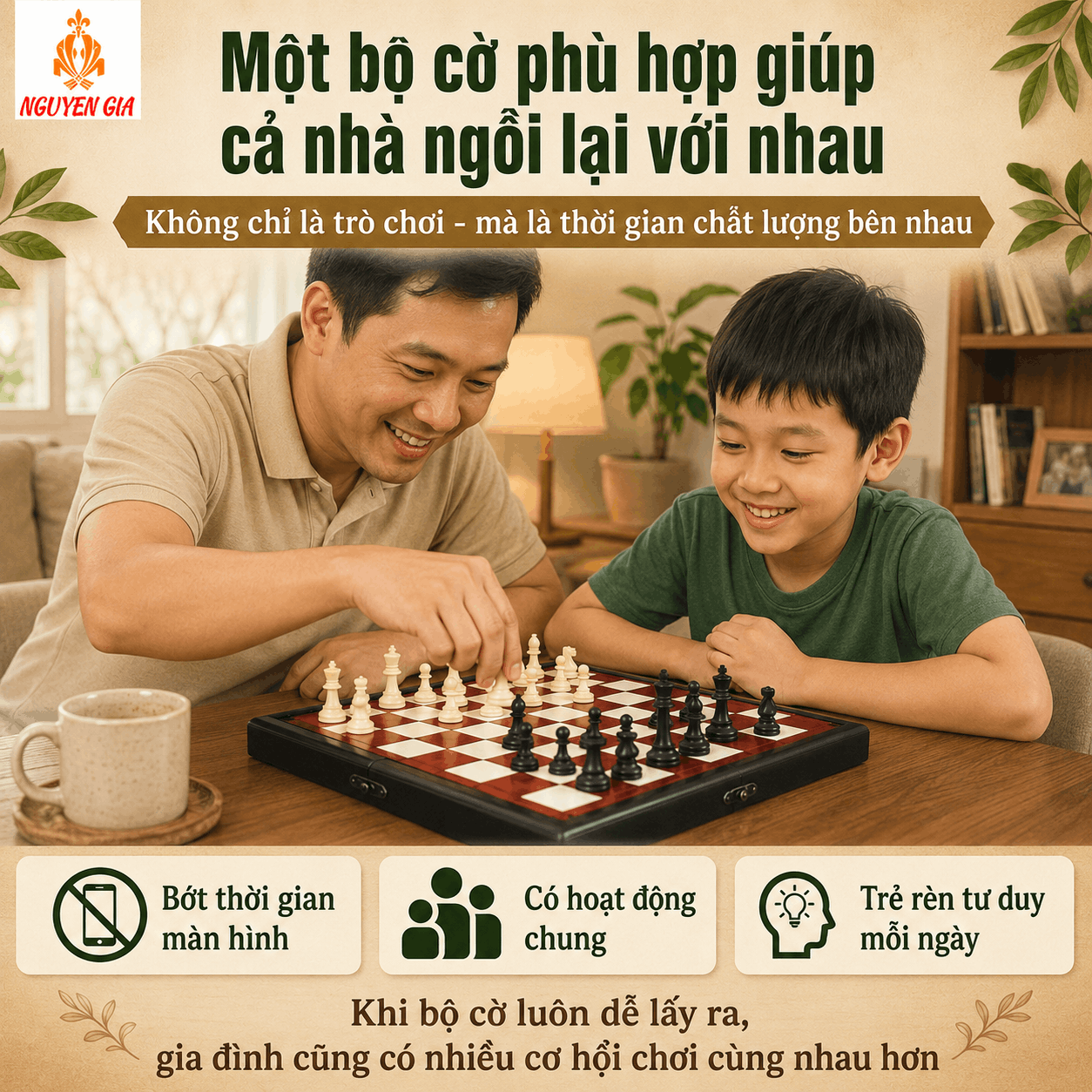 C&aacute;c Mẫu B&agrave;n Cờ Vua Phổ Biến: Da PU Hay Gỗ Hương?