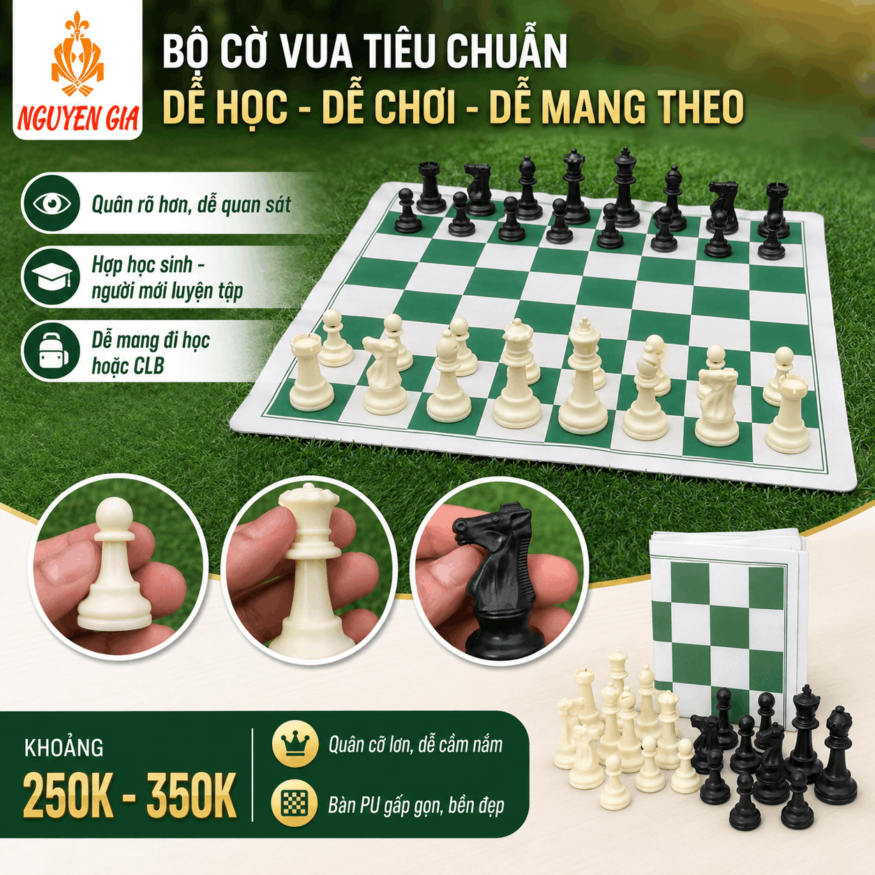 Một Bộ Cờ Vua Bao Nhi&ecirc;u Tiền? Gi&aacute; Theo Từng Nhu Cầu