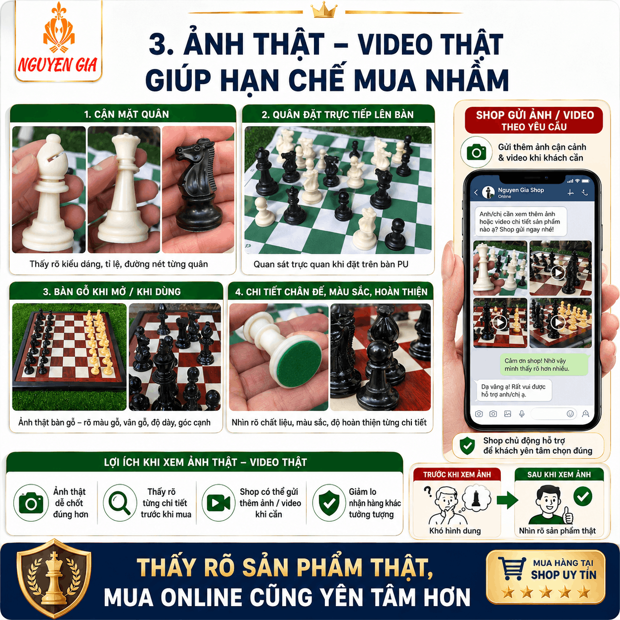 Mua Cờ Vua Ở Đ&acirc;u Uy T&iacute;n? 7 Ti&ecirc;u Ch&iacute; Chọn Nơi B&aacute;n