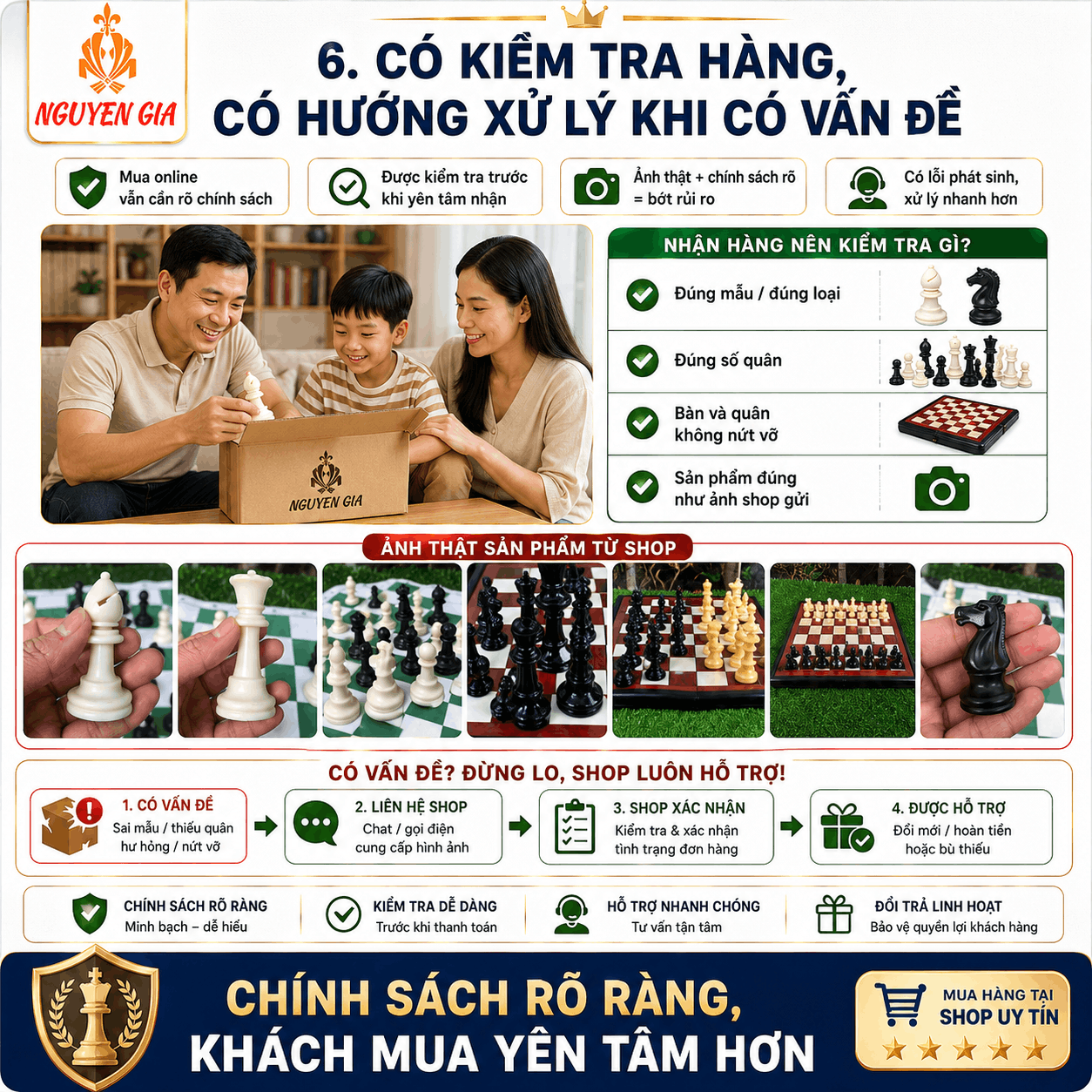 Mua Cờ Vua Ở Đ&acirc;u Uy T&iacute;n? 7 Ti&ecirc;u Ch&iacute; Chọn Nơi B&aacute;n