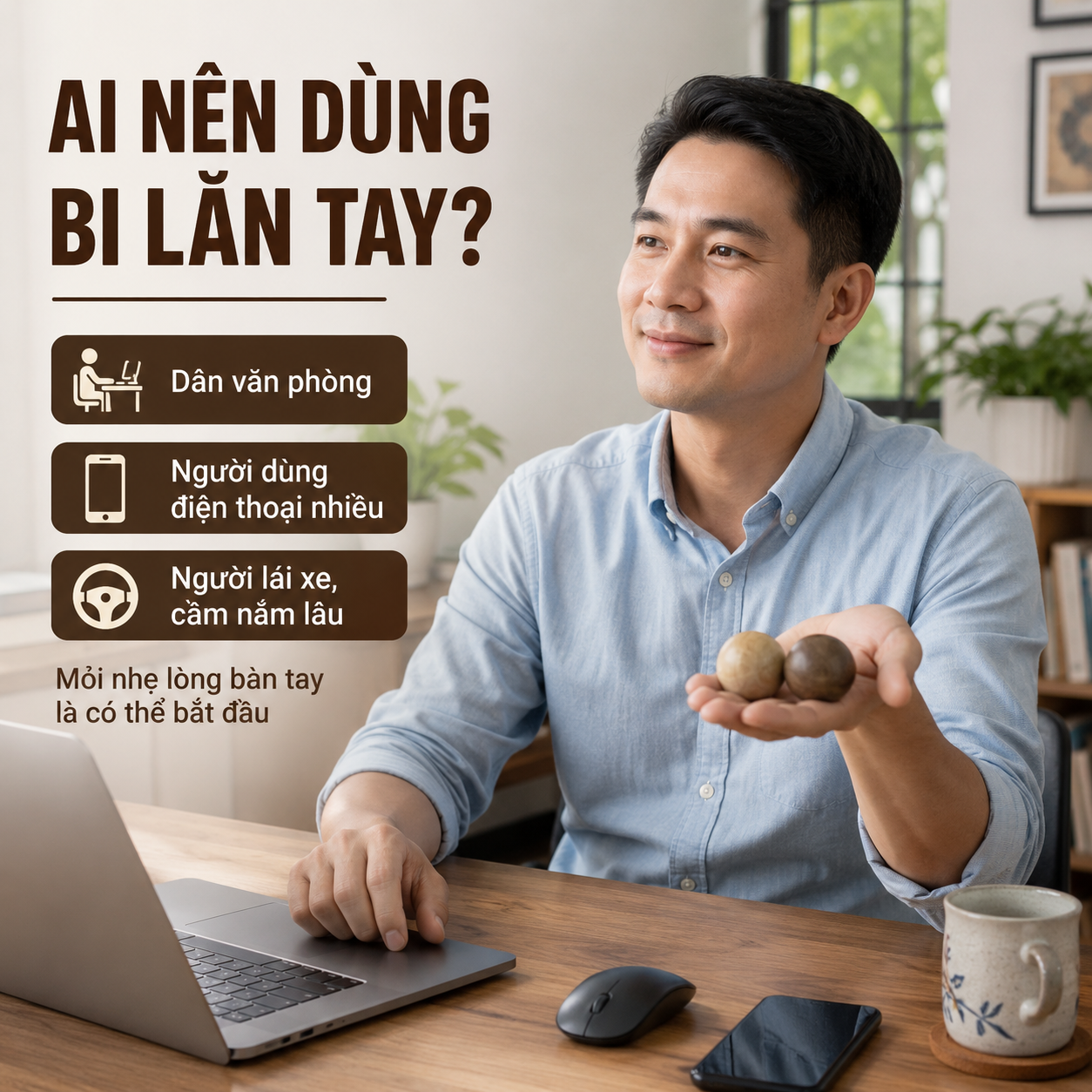 Bi Lăn Tay C&oacute; N&ecirc;n D&ugrave;ng Kh&ocirc;ng? C&aacute;ch D&ugrave;ng Để Thư Gi&atilde;n L&ograve;ng B&agrave;n Tay