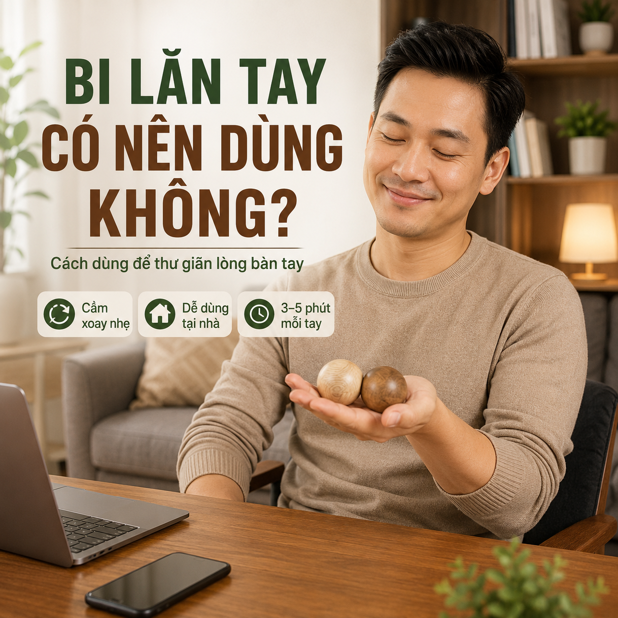 Bi Lăn Tay C&oacute; N&ecirc;n D&ugrave;ng Kh&ocirc;ng? C&aacute;ch D&ugrave;ng Để Thư Gi&atilde;n L&ograve;ng B&agrave;n Tay