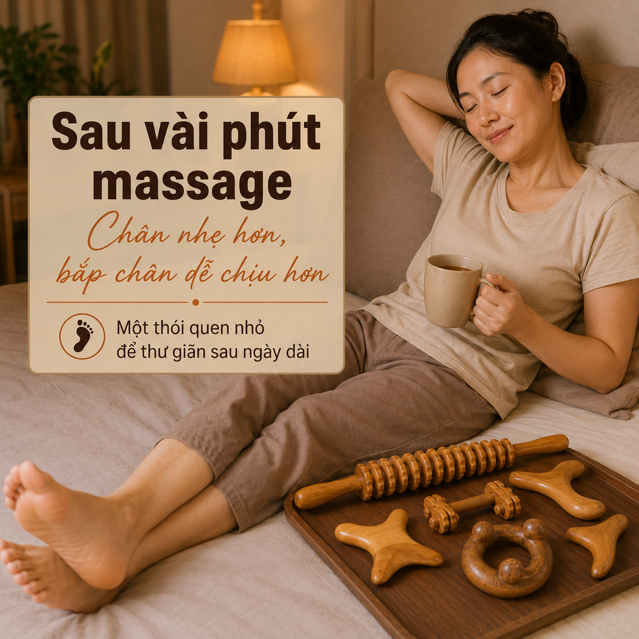 C&aacute;ch Massage Ch&acirc;n Tại Nh&agrave; Để Nhẹ Ch&acirc;n, Thư Gi&atilde;n Sau Ng&agrave;y D&agrave;i