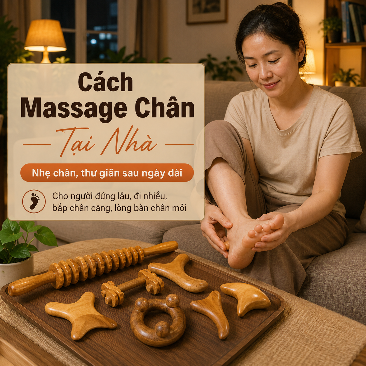 C&aacute;ch Massage Ch&acirc;n Tại Nh&agrave; Để Nhẹ Ch&acirc;n, Thư Gi&atilde;n Sau Ng&agrave;y D&agrave;i