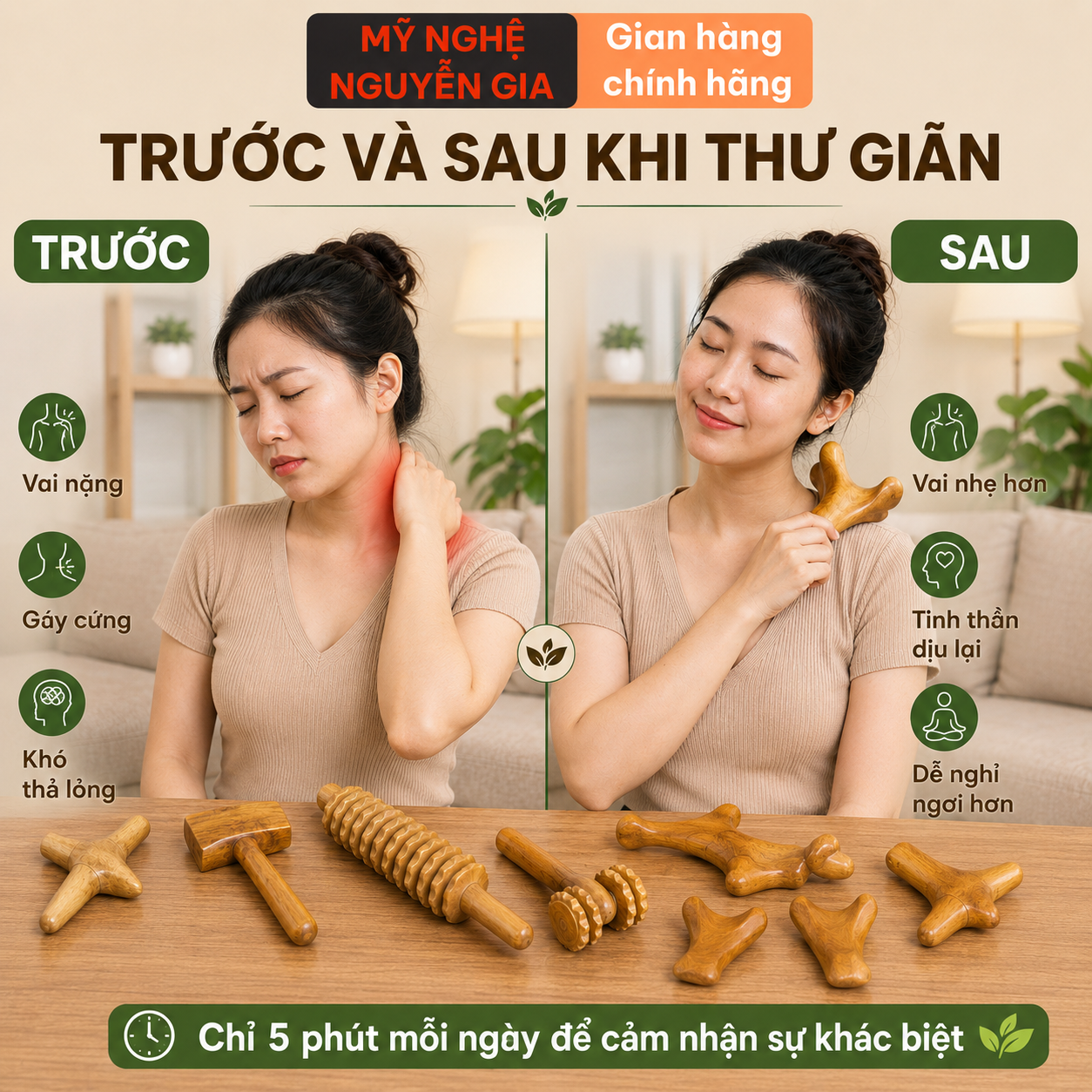 C&aacute;ch Massage Cổ Vai G&aacute;y Tại Nh&agrave; Để Thả Lỏng Sau Ng&agrave;y D&agrave;i