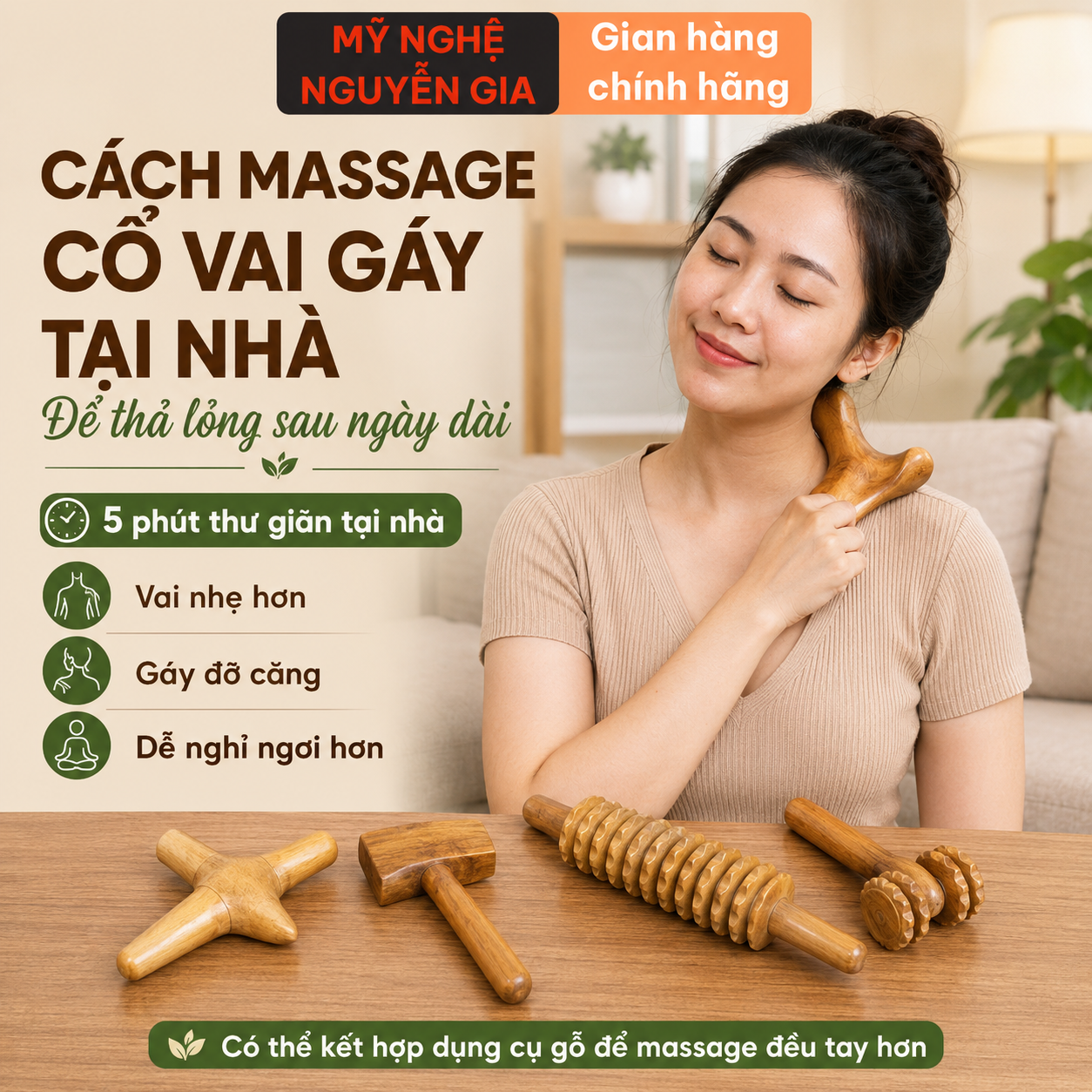 Cách Massage Cổ Vai Gáy Tại Nhà Để Thả Lỏng Sau Ngày Dài
