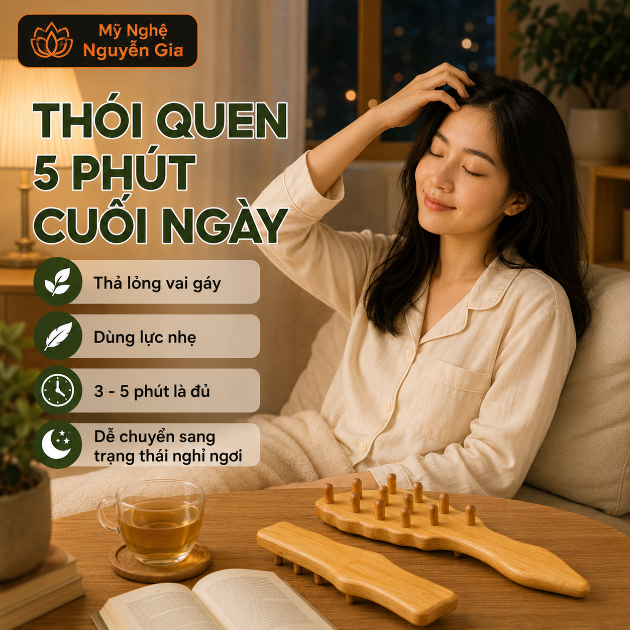 C&aacute;ch Massage Đầu Bằng Tay Gi&uacute;p Thư Gi&atilde;n, Xả Stress Sau Ng&agrave;y D&agrave;i