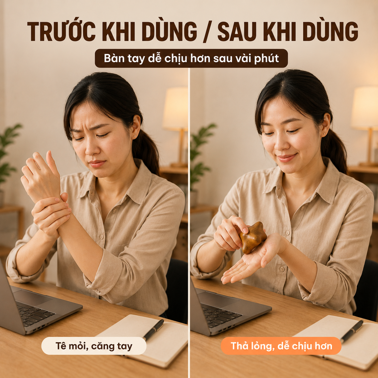 C&aacute;ch Massage Tay Tại Nh&agrave; Khi B&agrave;n Tay, Ng&oacute;n Tay Dễ T&ecirc; Mỏi