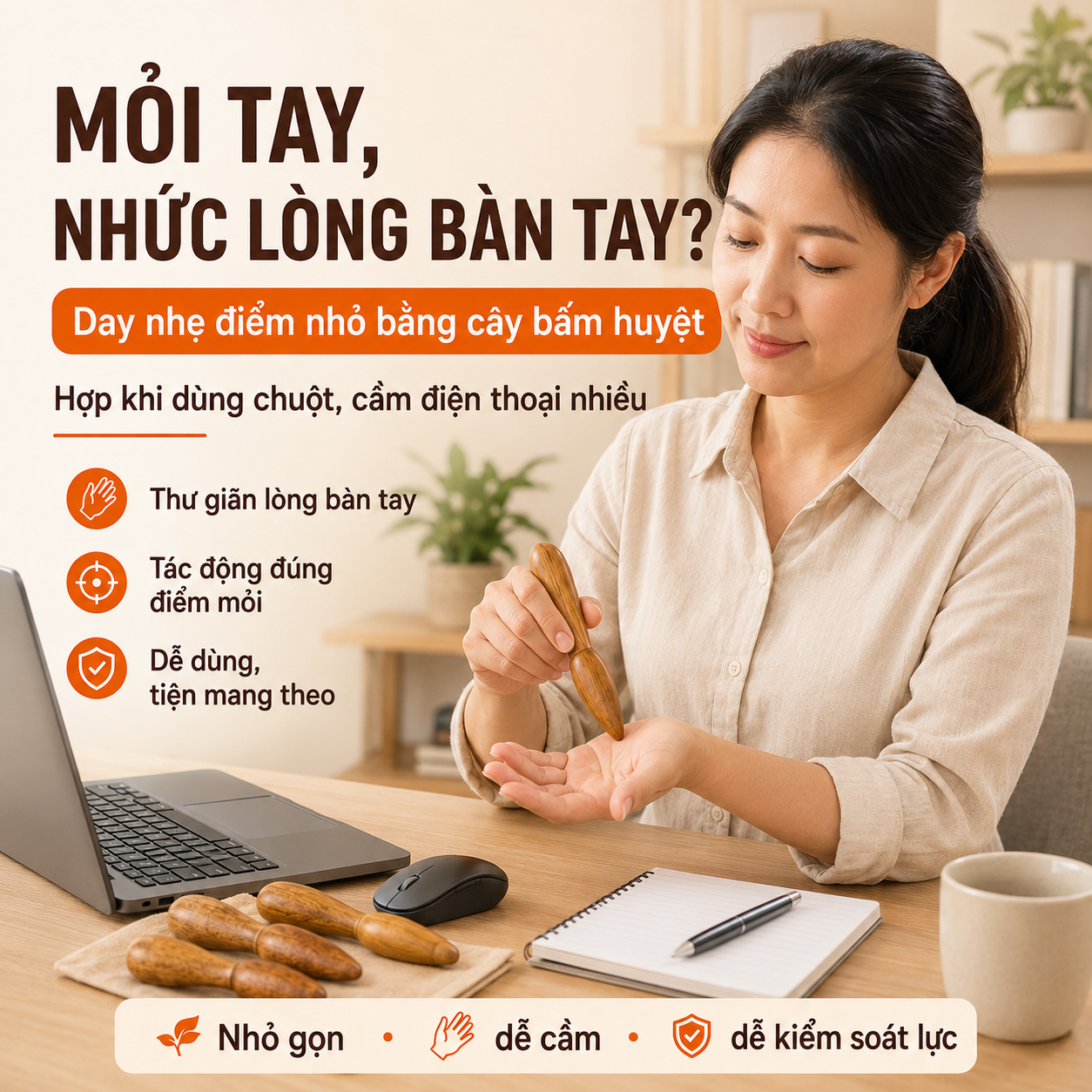 C&acirc;y Bấm Huyệt C&oacute; N&ecirc;n D&ugrave;ng Kh&ocirc;ng? C&aacute;ch D&ugrave;ng Cho Điểm Mỏi Nhỏ Tại Nh&agrave;