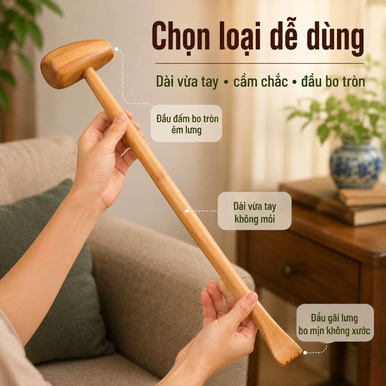 C&acirc;y Đấm Lưng C&oacute; N&ecirc;n D&ugrave;ng Kh&ocirc;ng? C&aacute;ch Chọn Loại Dễ D&ugrave;ng Tại Nh&agrave;
