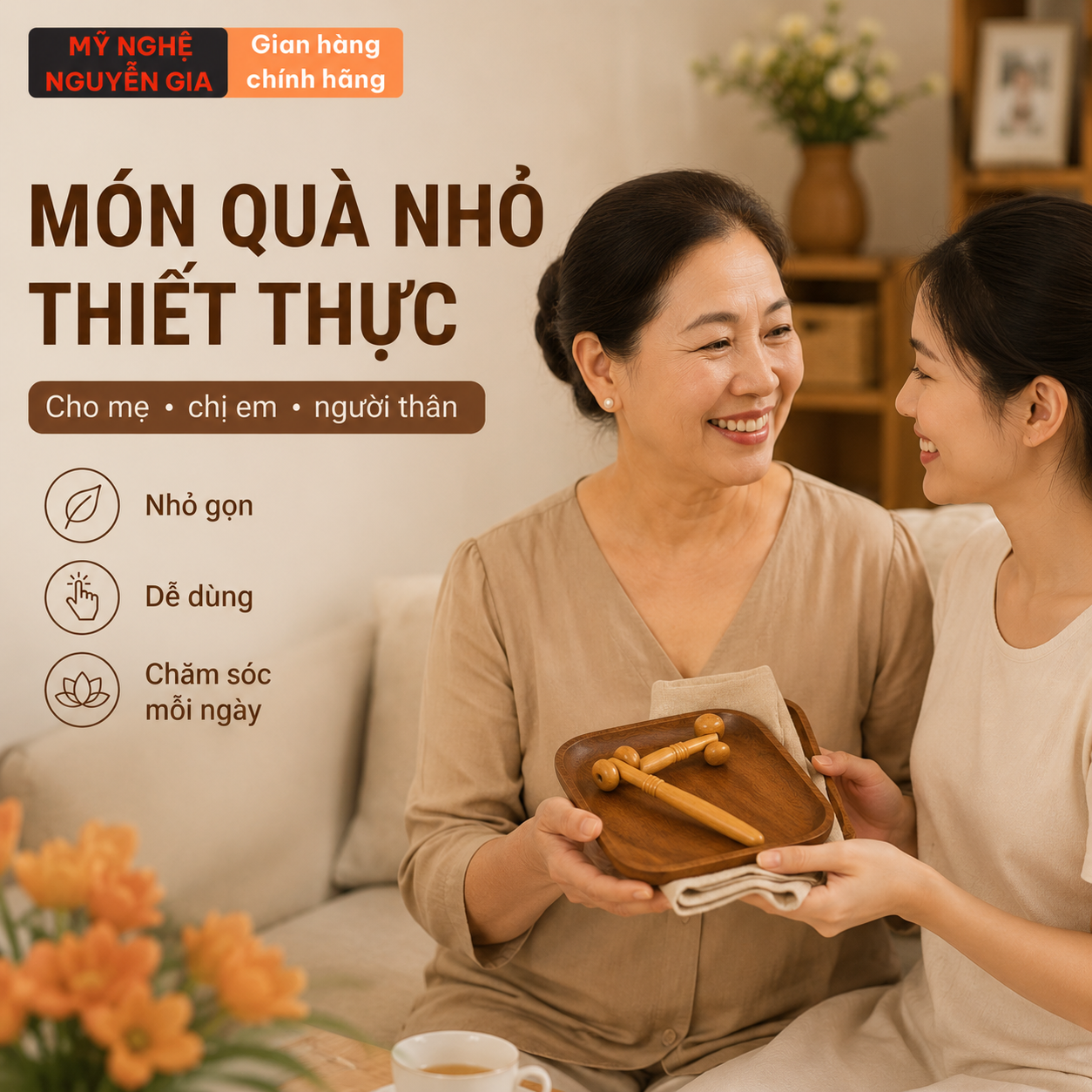 Cây Lăn Massage Mặt Bằng Gỗ: Cách Lăn Má, Cằm, Trán Đúng Chiều