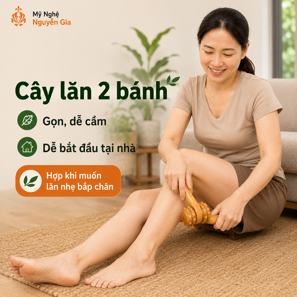Dụng Cụ Massage Bắp Chân Loại Nào Dễ Dùng Khi Đứng Lâu, Đi Nhiều?