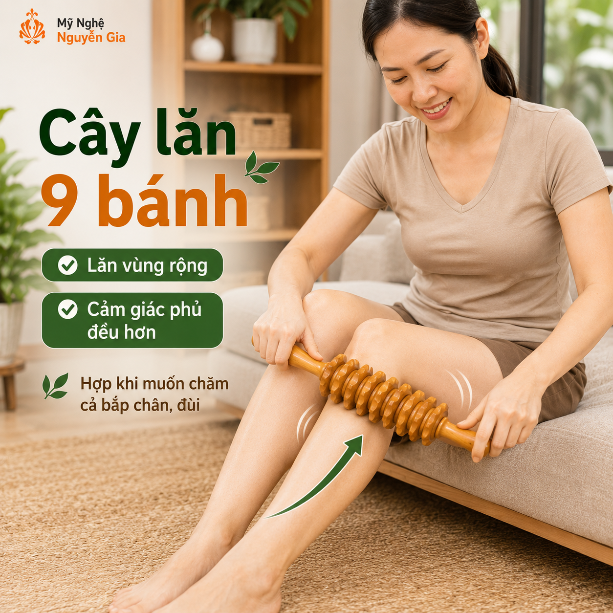 Dụng Cụ Massage Bắp Chân Loại Nào Dễ Dùng Khi Đứng Lâu, Đi Nhiều?