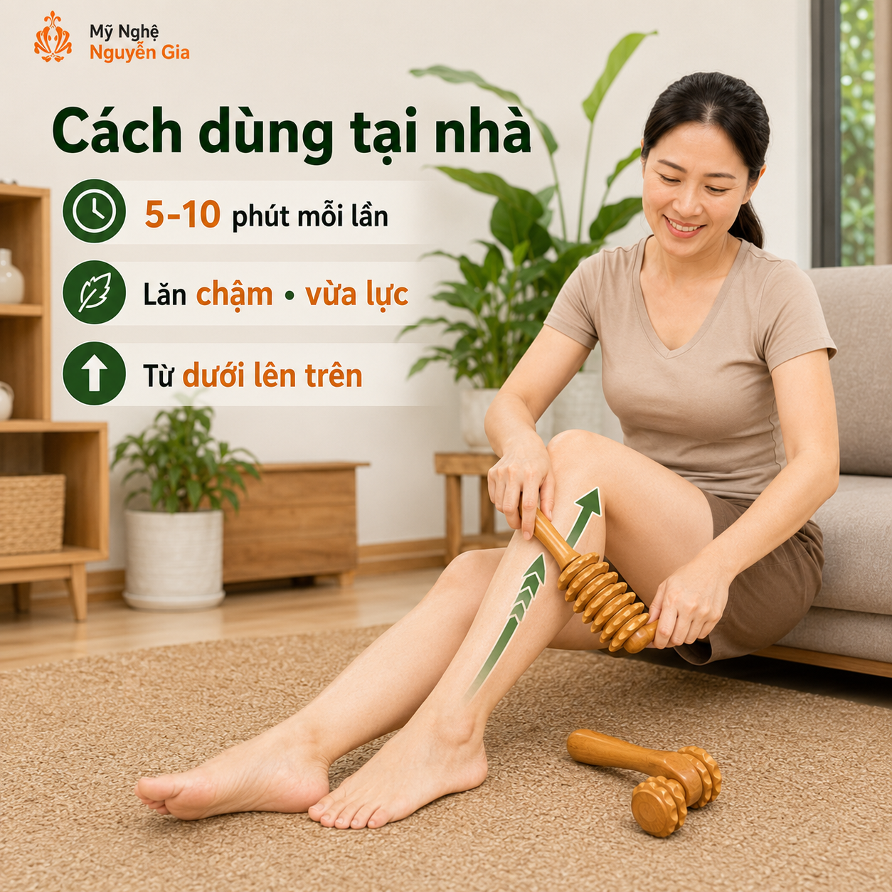 Dụng Cụ Massage Bắp Chân Loại Nào Dễ Dùng Khi Đứng Lâu, Đi Nhiều?