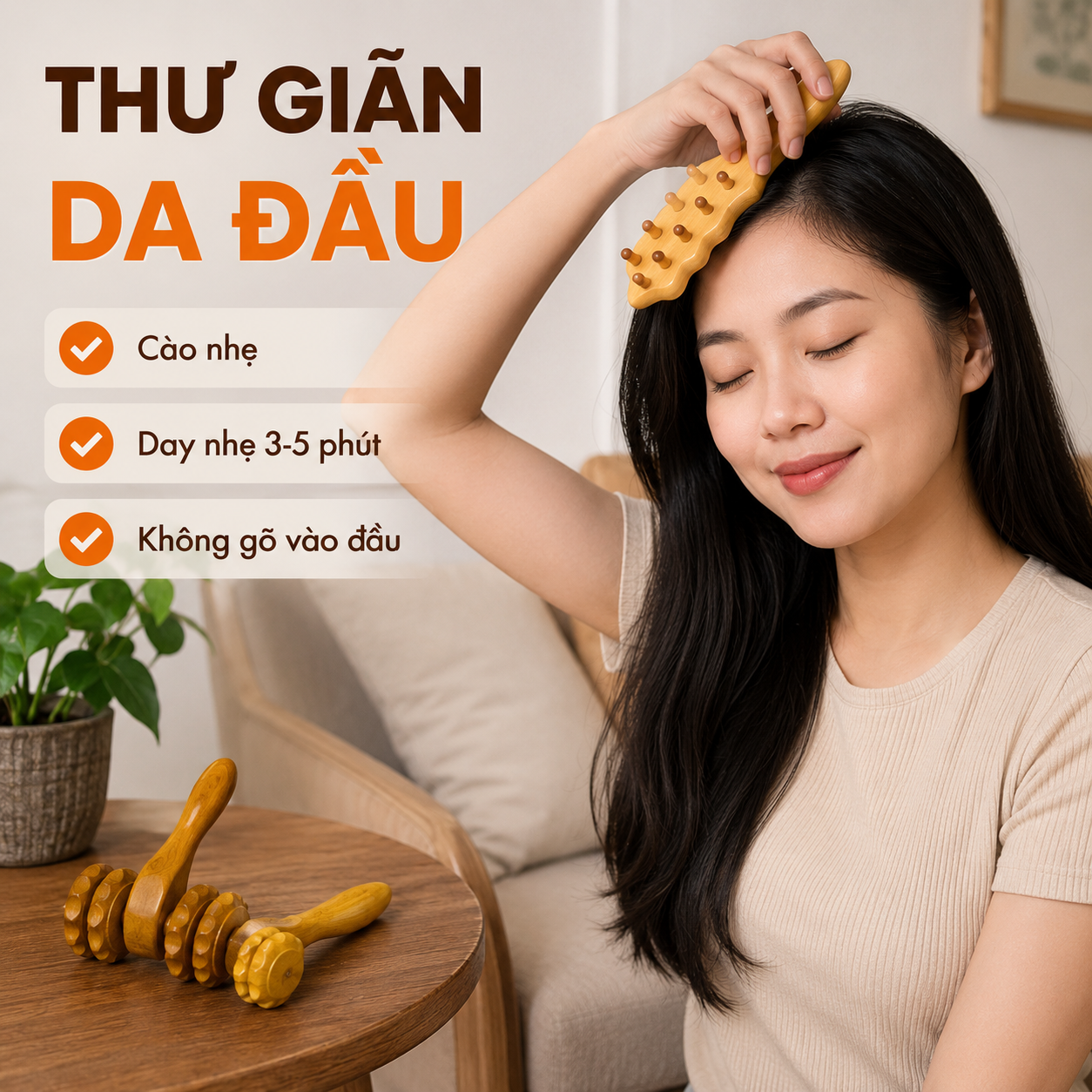 Dụng Cụ Massage Cầm Tay Bằng Gỗ Loại Nào Dễ Dùng Tại Nhà?