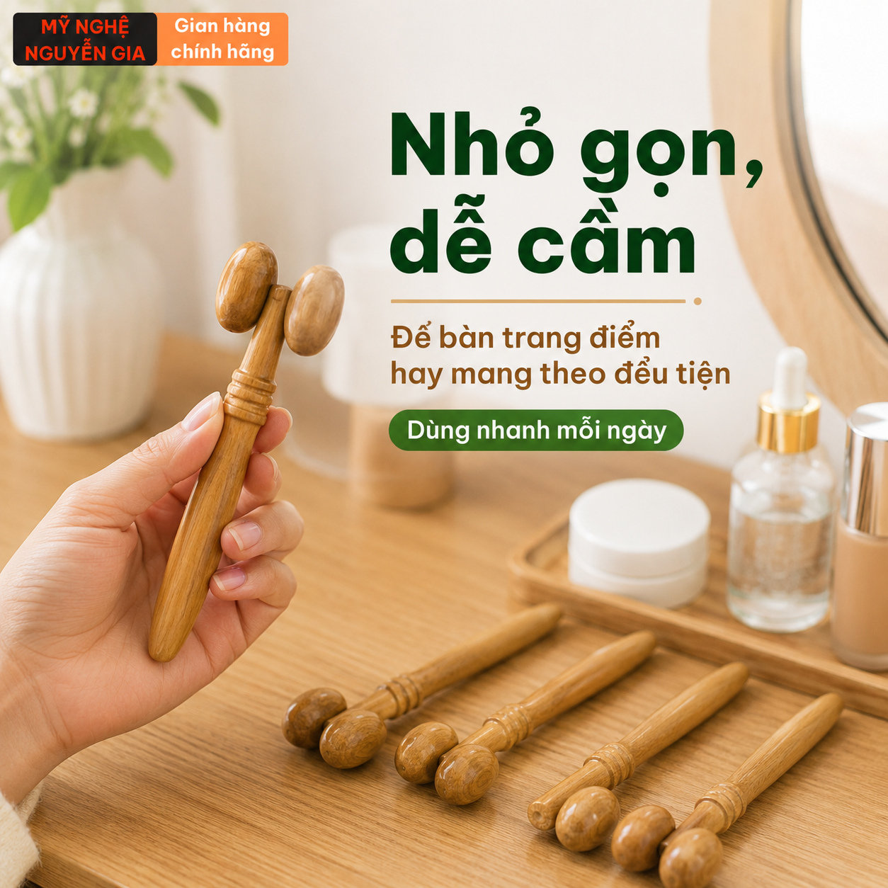 Dụng Cụ Massage Mặt Cầm Tay Có Nên Dùng Không? Cách Dùng Cho Má, Cằm, Trán