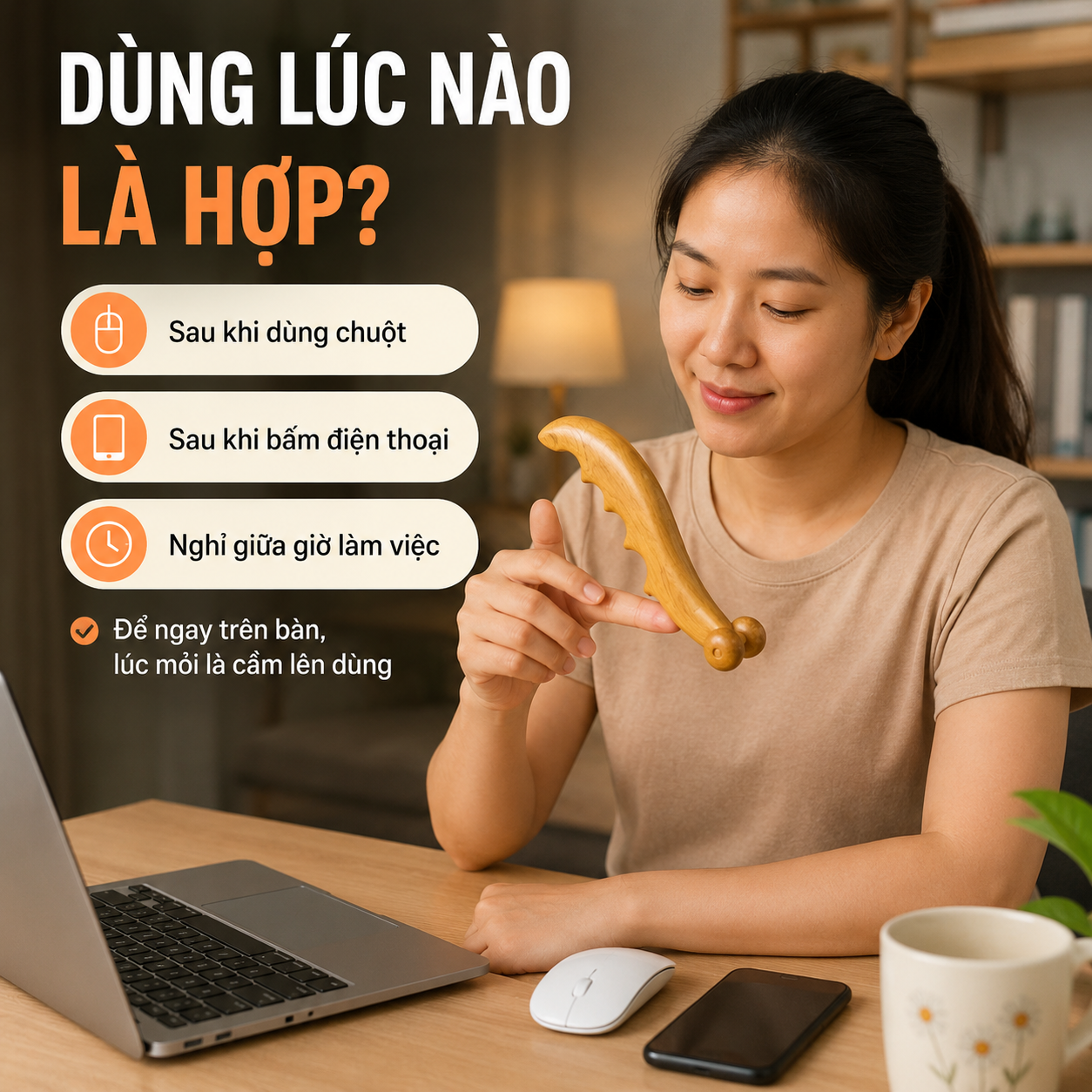Dụng Cụ Massage Ng&oacute;n Tay C&oacute; N&ecirc;n D&ugrave;ng Kh&ocirc;ng? C&aacute;ch D&ugrave;ng Khi Bấm Điện Thoại, D&ugrave;ng Chuột Nhiều
