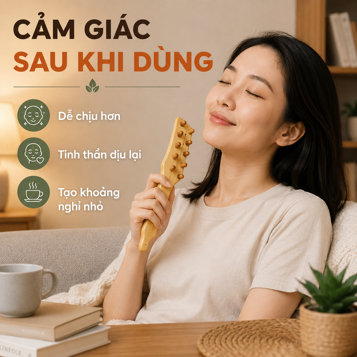 Lược Massage Đầu Gỗ Có Nên Dùng Không? Cách Dùng Cho Da Đầu Và Vai Gáy