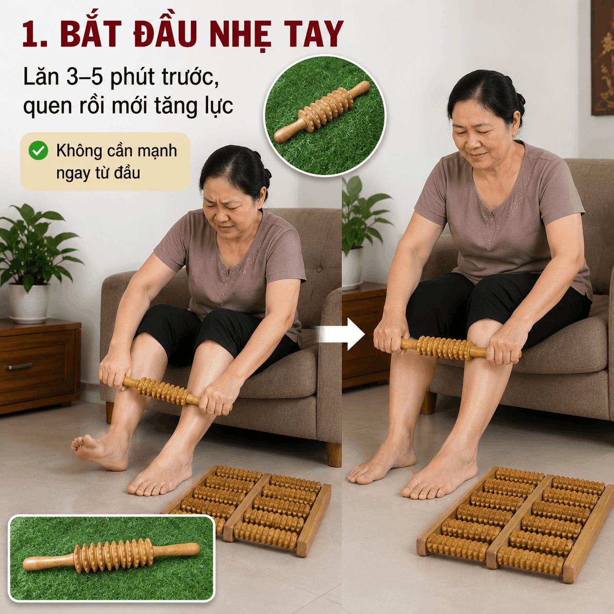 Sau Khi Mua Dụng Cụ Massage Gỗ N&ecirc;n D&ugrave;ng Thế N&agrave;o Để &Ecirc;m, Đ&uacute;ng Lực V&agrave; Kh&ocirc;ng Bỏ X&oacute;?