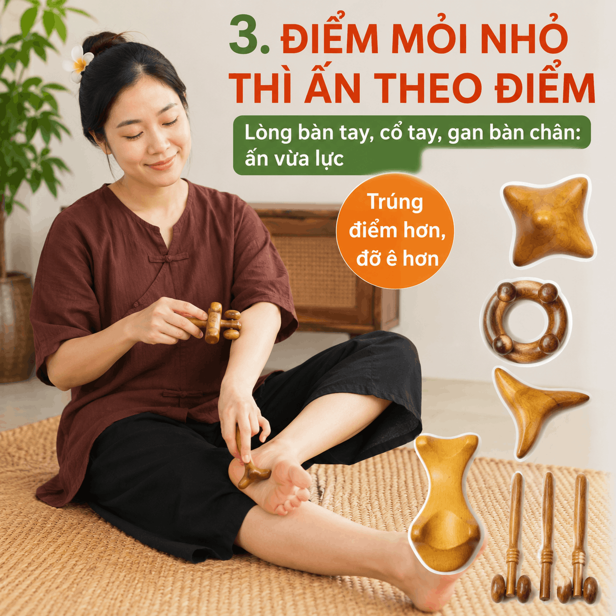 Sau Khi Mua Dụng Cụ Massage Gỗ N&ecirc;n D&ugrave;ng Thế N&agrave;o Để &Ecirc;m, Đ&uacute;ng Lực V&agrave; Kh&ocirc;ng Bỏ X&oacute;?