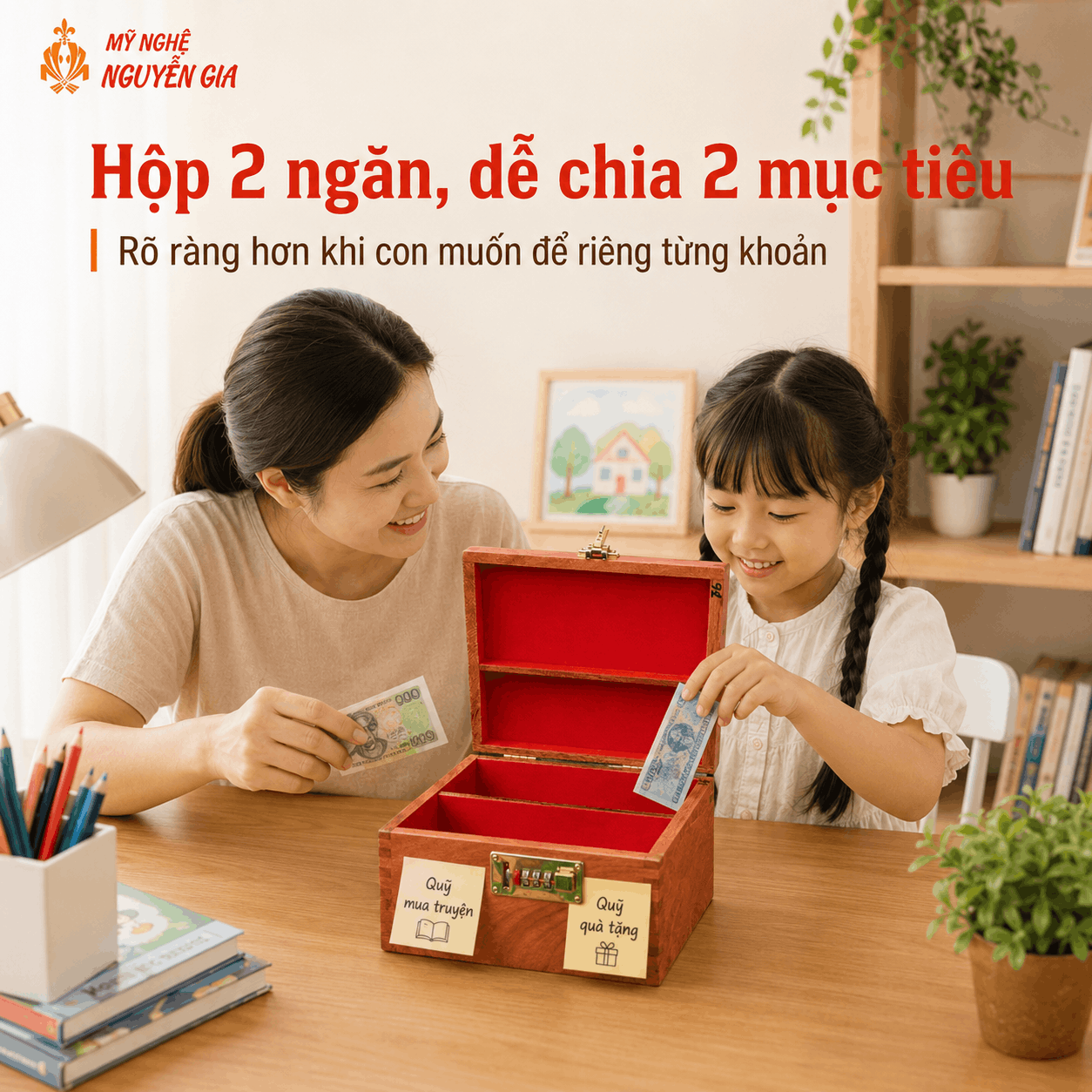 21 Ngày Cùng Con Tiết Kiệm: Bảng Theo Dõi Dễ Làm
