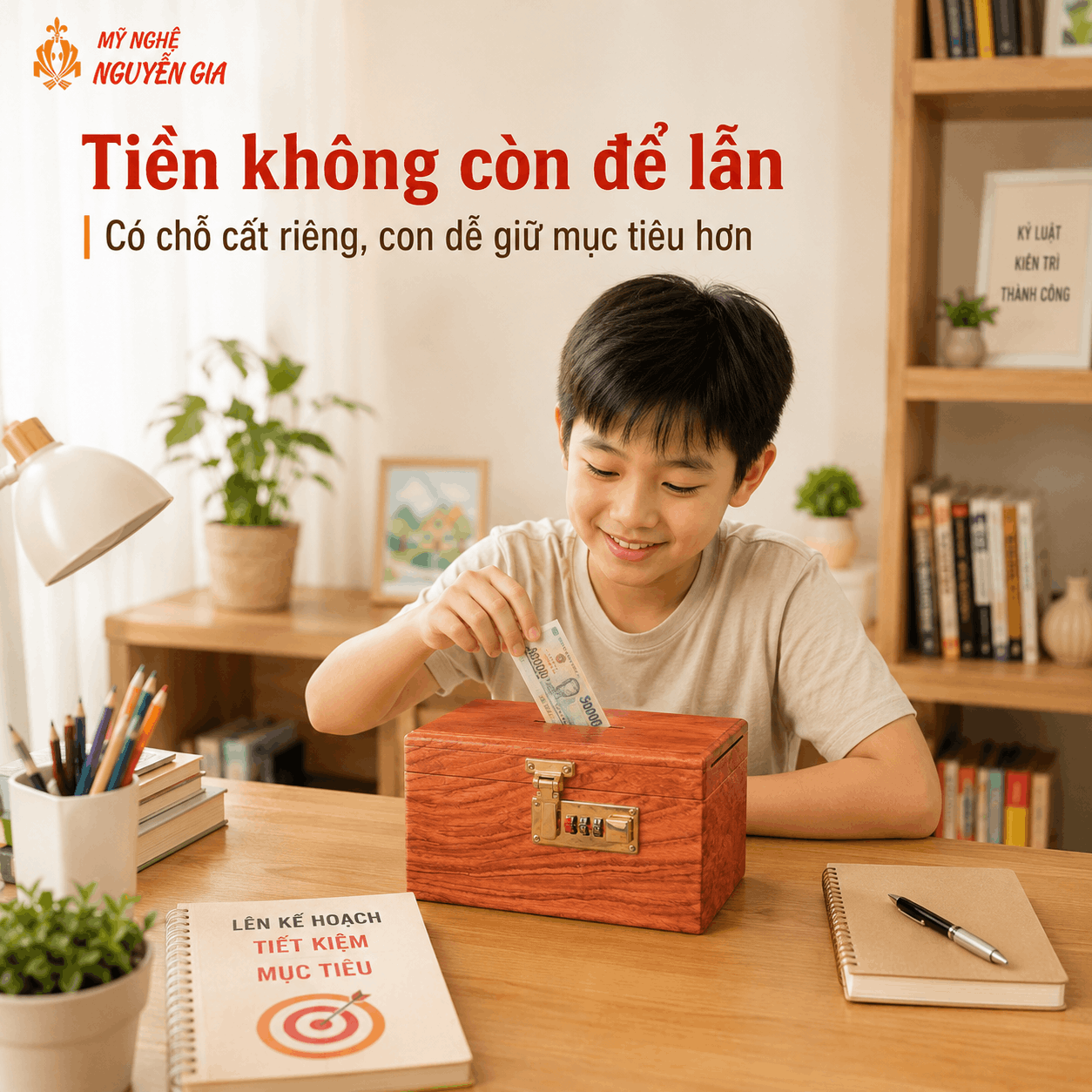 21 Ngày Cùng Con Tiết Kiệm: Bảng Theo Dõi Dễ Làm