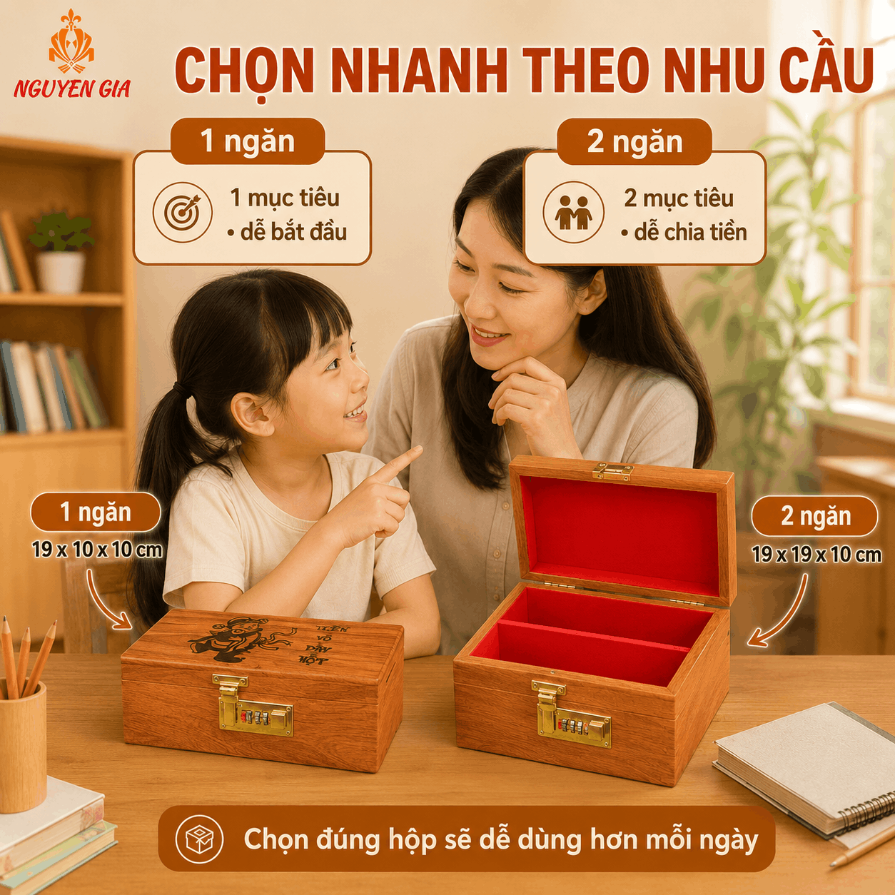 Hộp Tiết Kiệm 1 Ngăn V&agrave; 2 Ngăn N&ecirc;n D&ugrave;ng Kh&aacute;c Nhau Thế N&agrave;o?