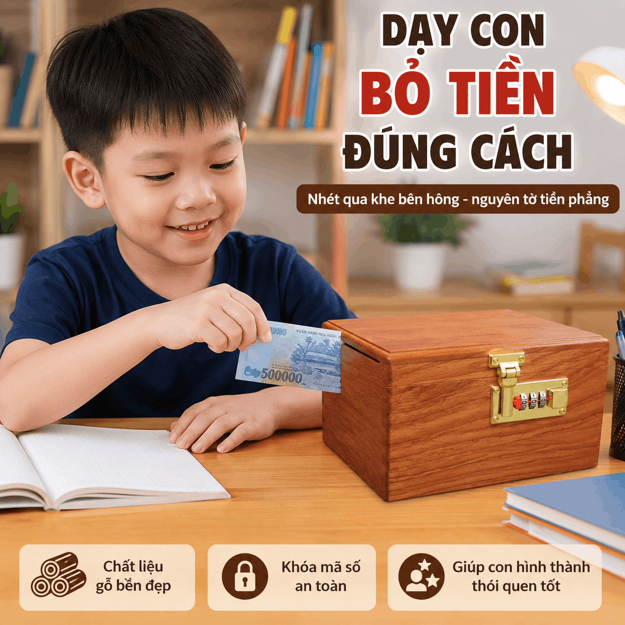 Mua Hộp Tiết Kiệm Cho Con Rồi N&ecirc;n Dạy Con D&ugrave;ng Thế N&agrave;o?