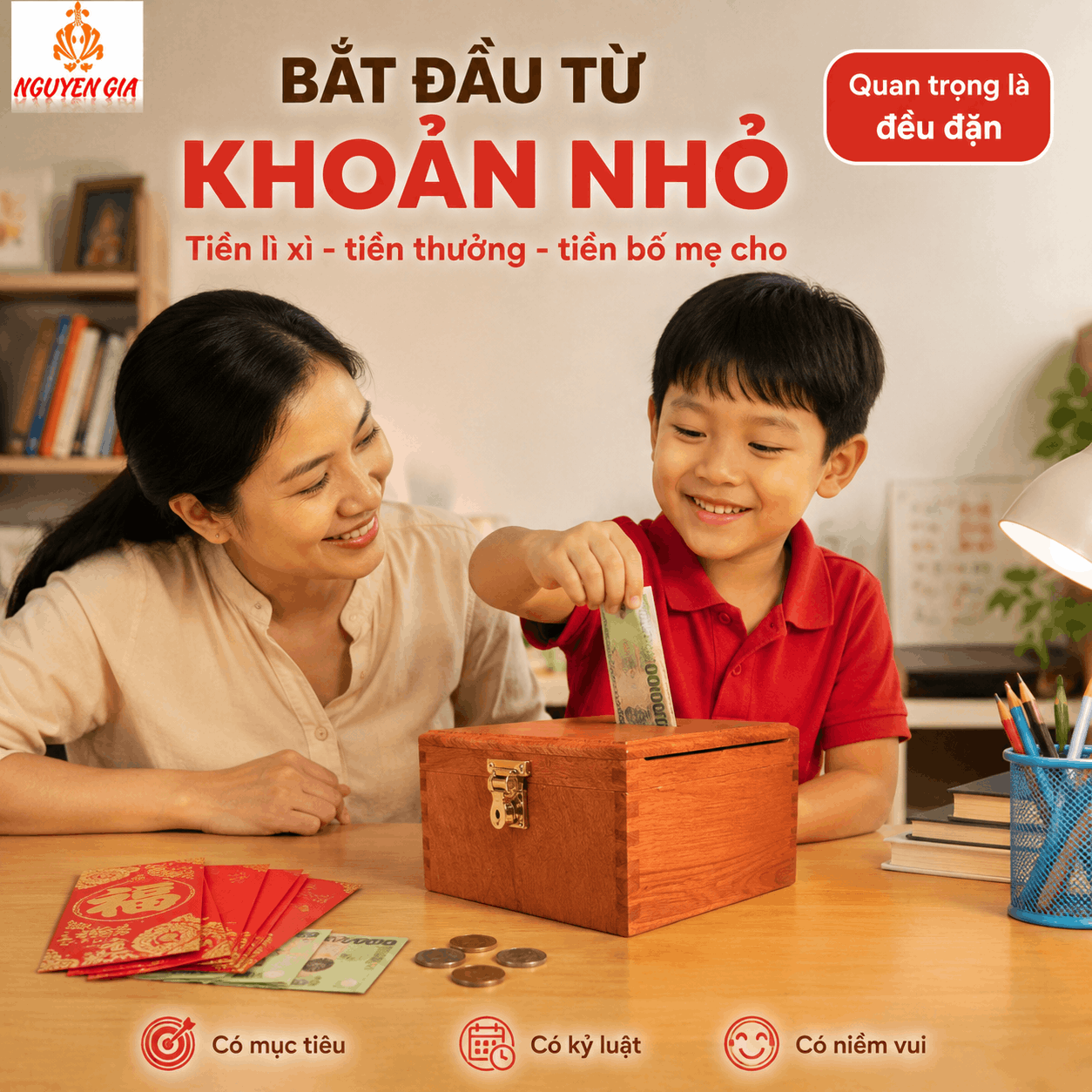 Mua Hộp Tiết Kiệm Cho Con Rồi N&ecirc;n Dạy Con D&ugrave;ng Thế N&agrave;o?