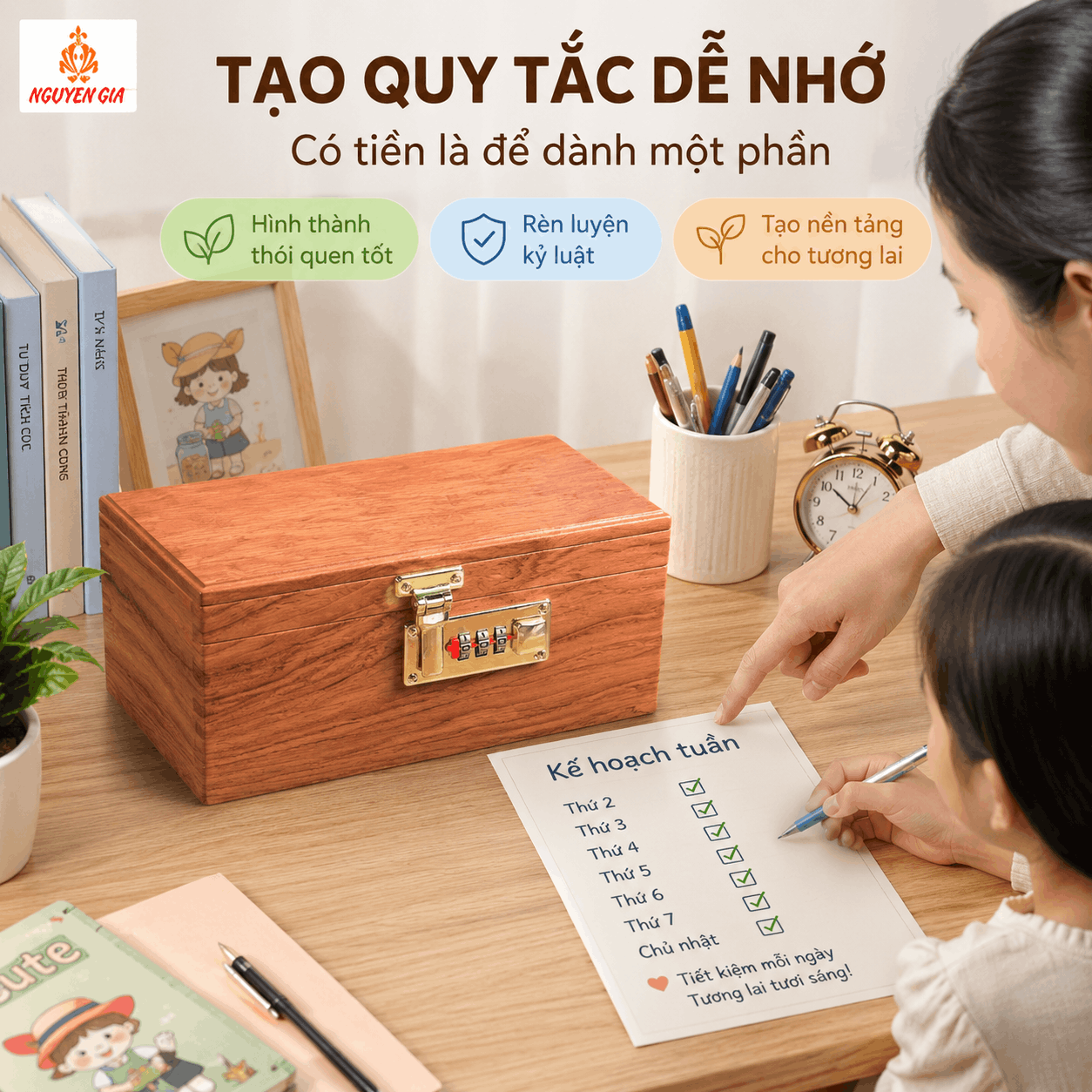 Mua Hộp Tiết Kiệm Cho Con Rồi N&ecirc;n Dạy Con D&ugrave;ng Thế N&agrave;o?