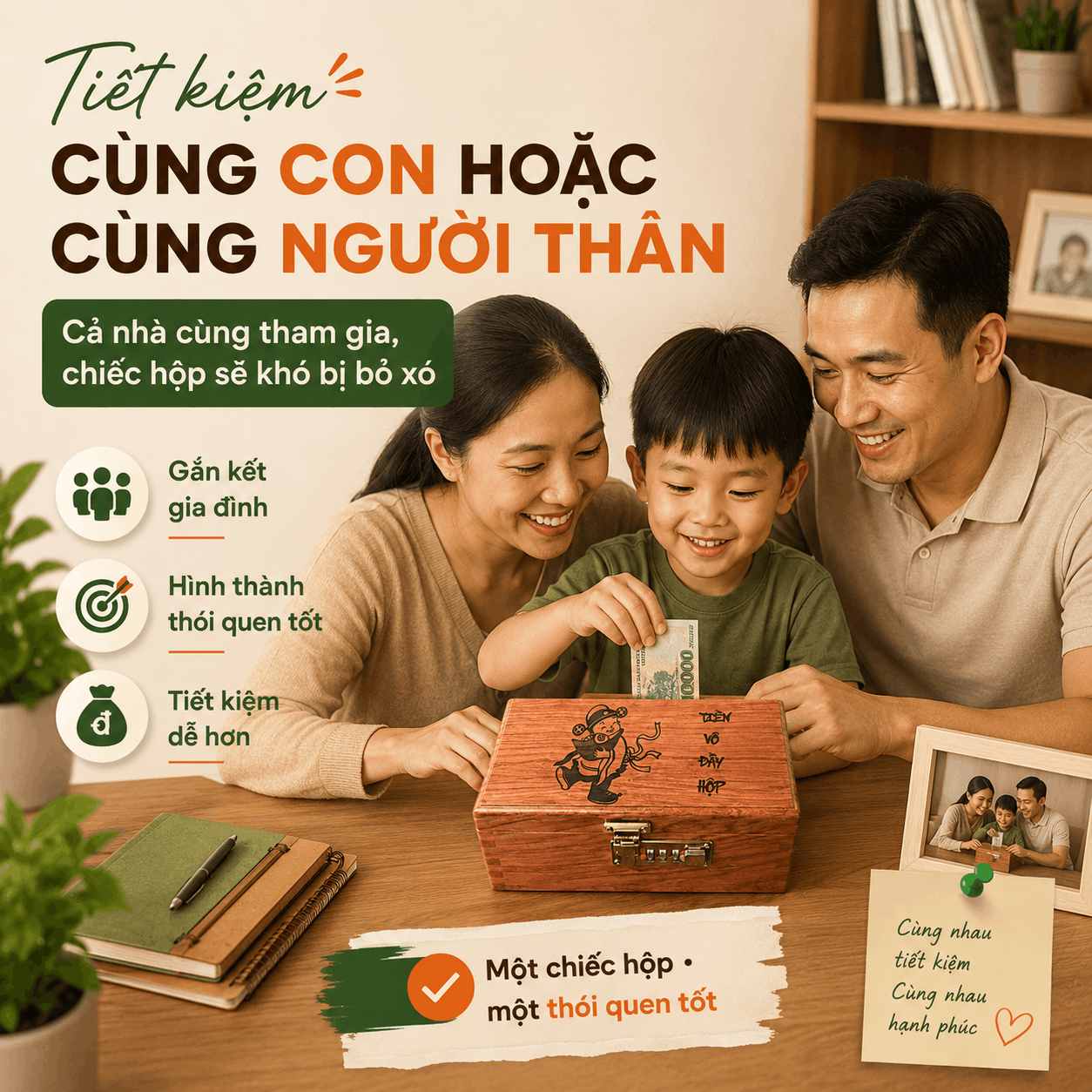 Sau Khi Mua Hộp Đựng Tiền N&ecirc;n D&ugrave;ng Thế N&agrave;o Để Tiết Kiệm Đều Hơn V&agrave; Kh&ocirc;ng Bỏ X&oacute;?