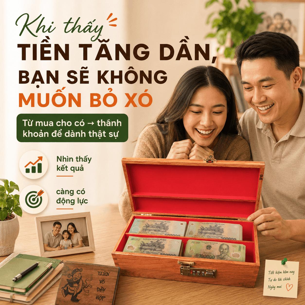 Sau Khi Mua Hộp Đựng Tiền N&ecirc;n D&ugrave;ng Thế N&agrave;o Để Tiết Kiệm Đều Hơn V&agrave; Kh&ocirc;ng Bỏ X&oacute;?