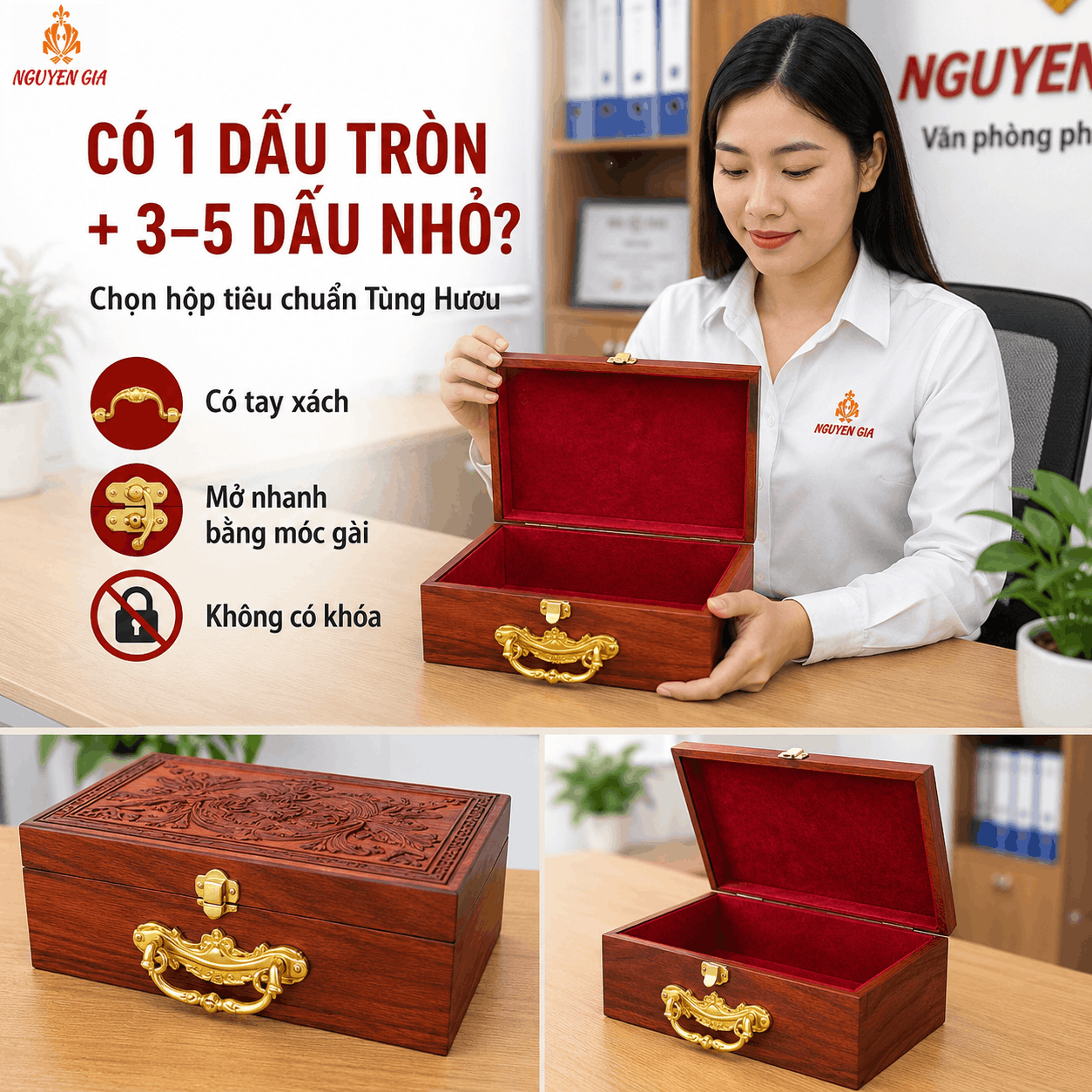 Hộp Đựng Con Dấu C&ocirc;ng Ty N&ecirc;n Chọn Loại N&agrave;o?