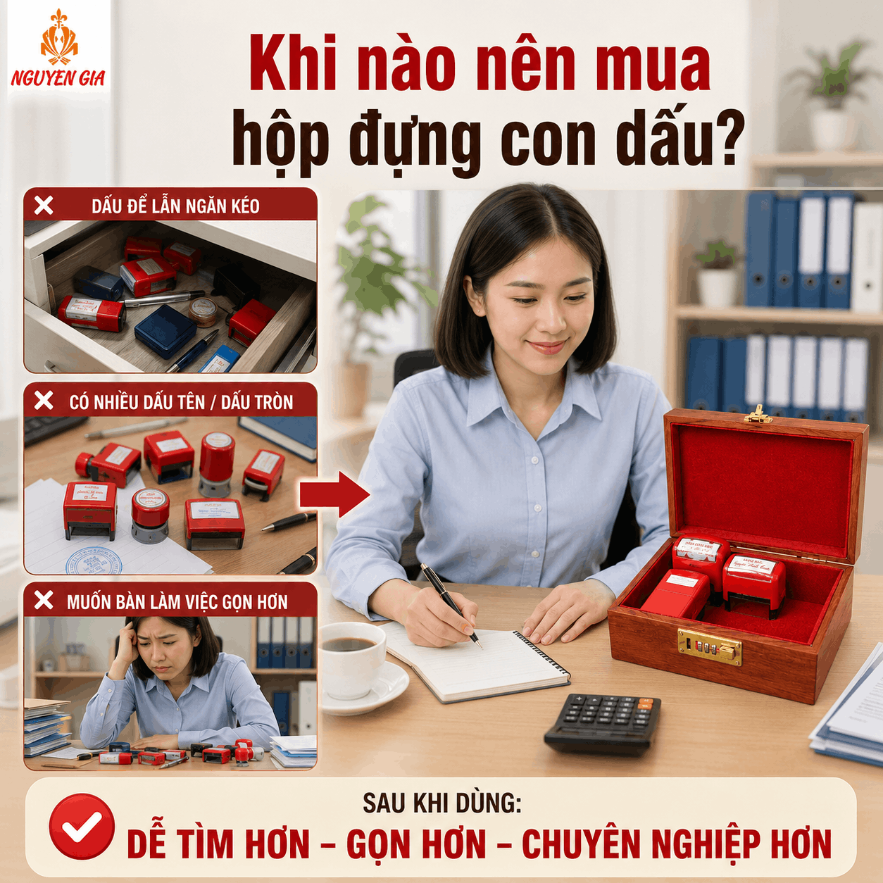 Hộp Đựng Con Dấu Và Hộp Mực Dấu Khác Nhau Thế Nào?