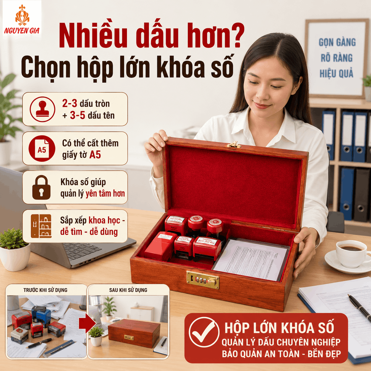 Hộp Đựng Con Dấu Và Hộp Mực Dấu Khác Nhau Thế Nào?